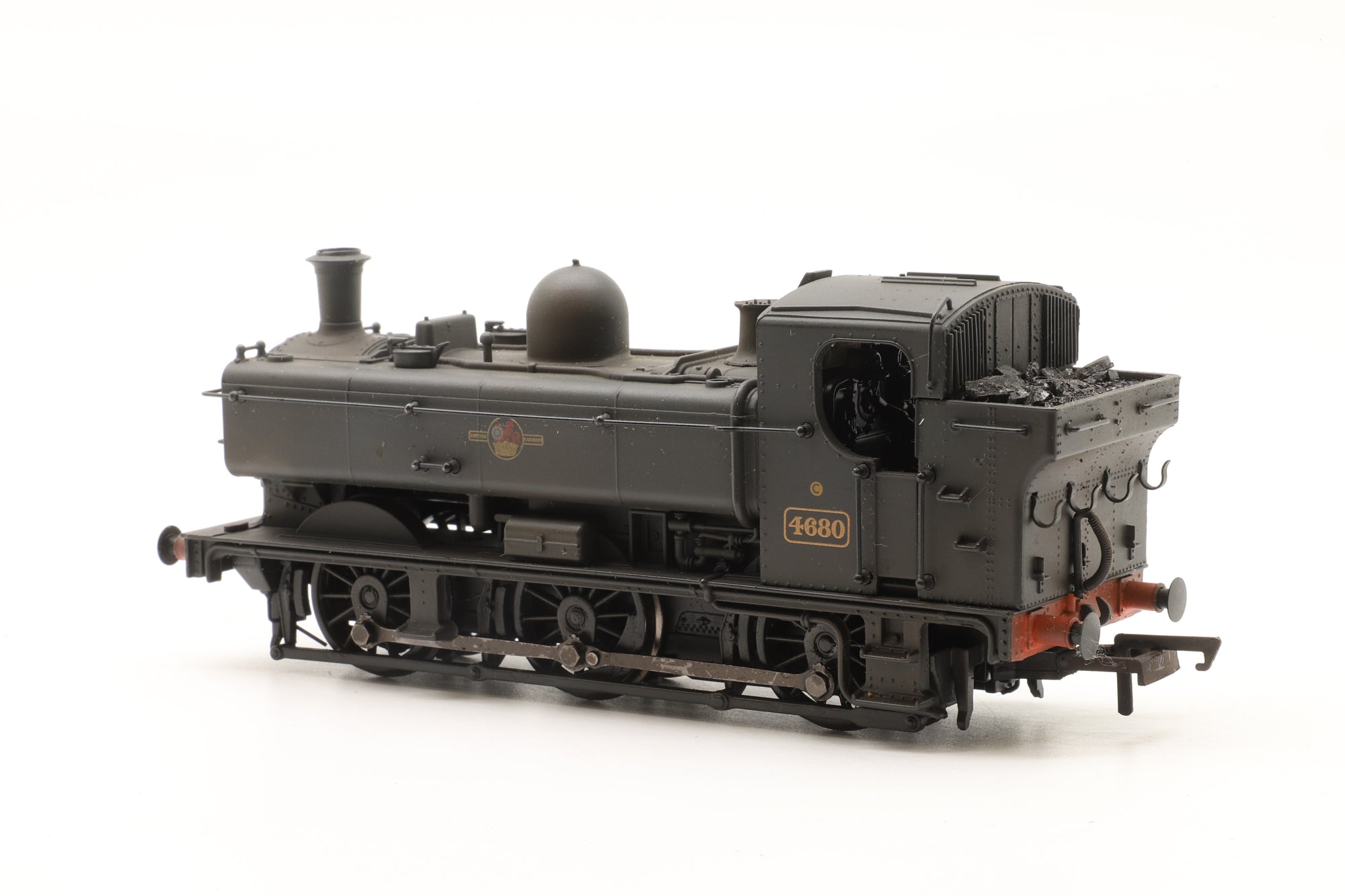 Bachmann OO Class 8750 '4680' BR Black Late Crest Weathered DCC Fitted