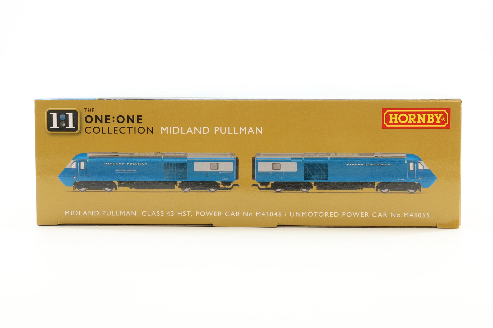 Hornby OO R30077 Class 43 HST Set M43046/43055 in Midland Pullman Livery
