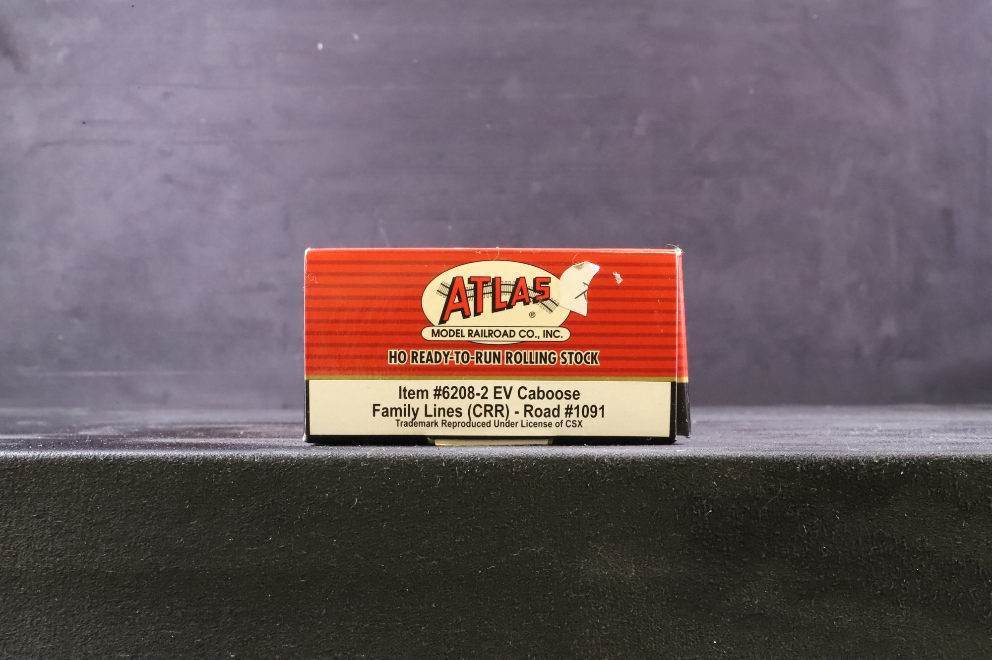 Atlas HO 6208-2 EV Caboose No.1091 in CRR 'Family Lines' Orange