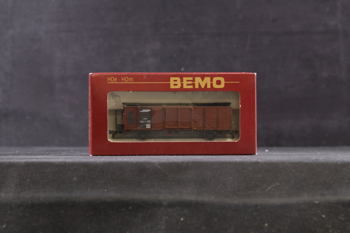 Bemo HOm Rake Of 5 RHB/ DFB Wagons Inc. 2283 297, 100, 2254 114, 112 &amp; 2250 129