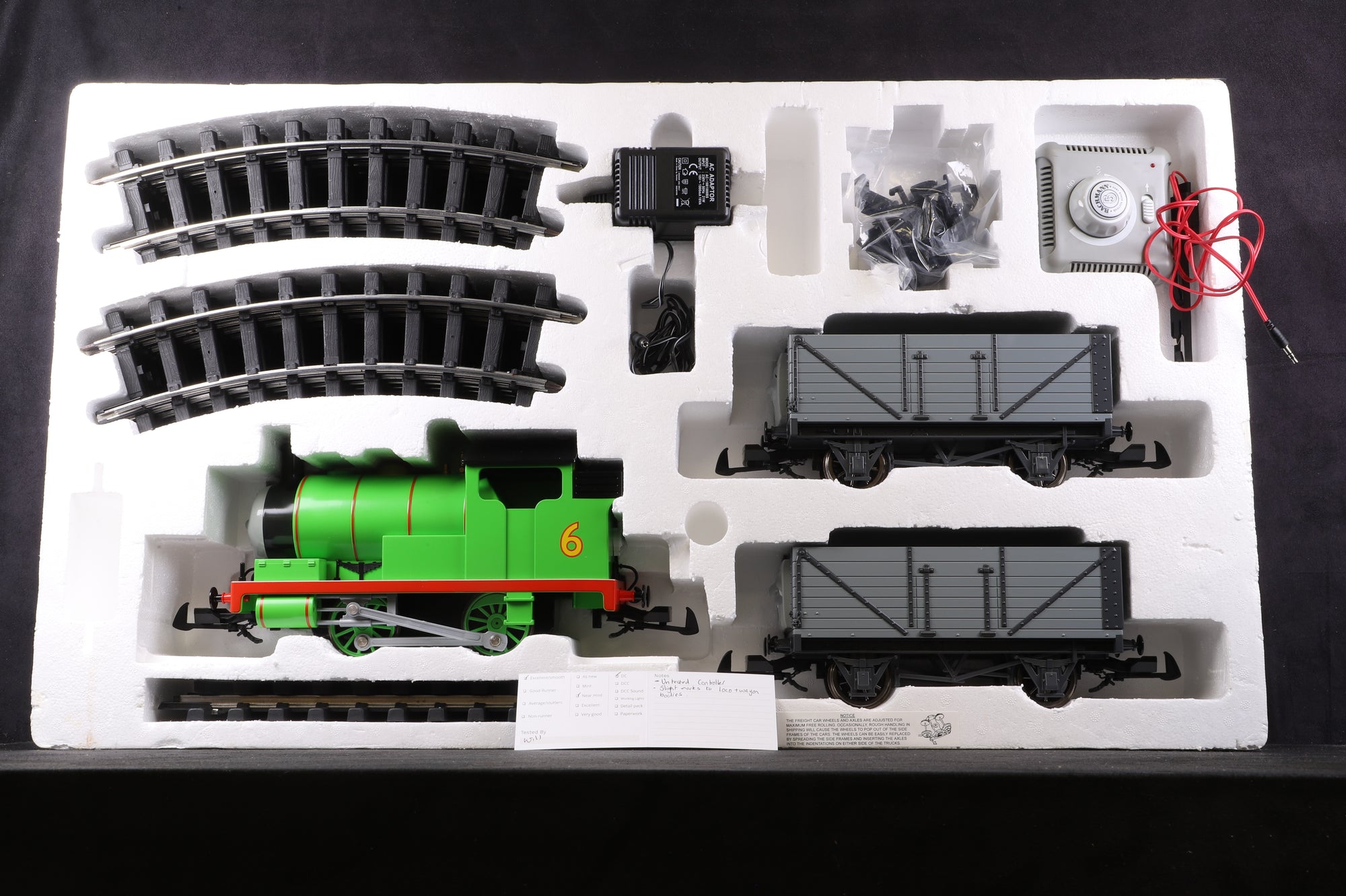Bachmann G K110225 Percy & The Troublesome Trucks Train Set