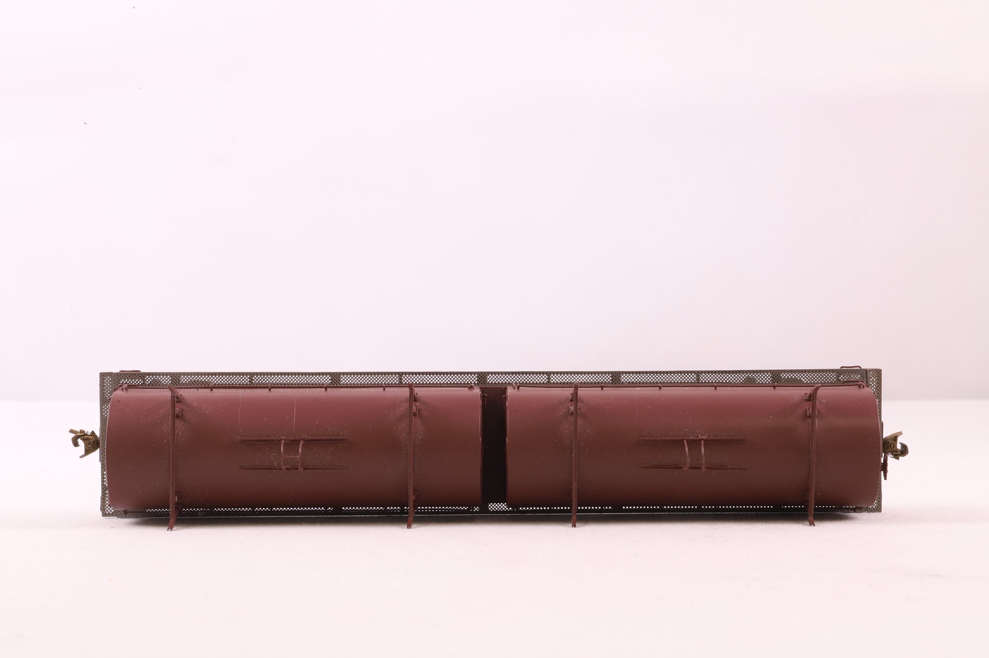 Overland Models HO Brass OMI-1357 Thrail Coil Steel Car No.950056 in Missouri Pacific Brown