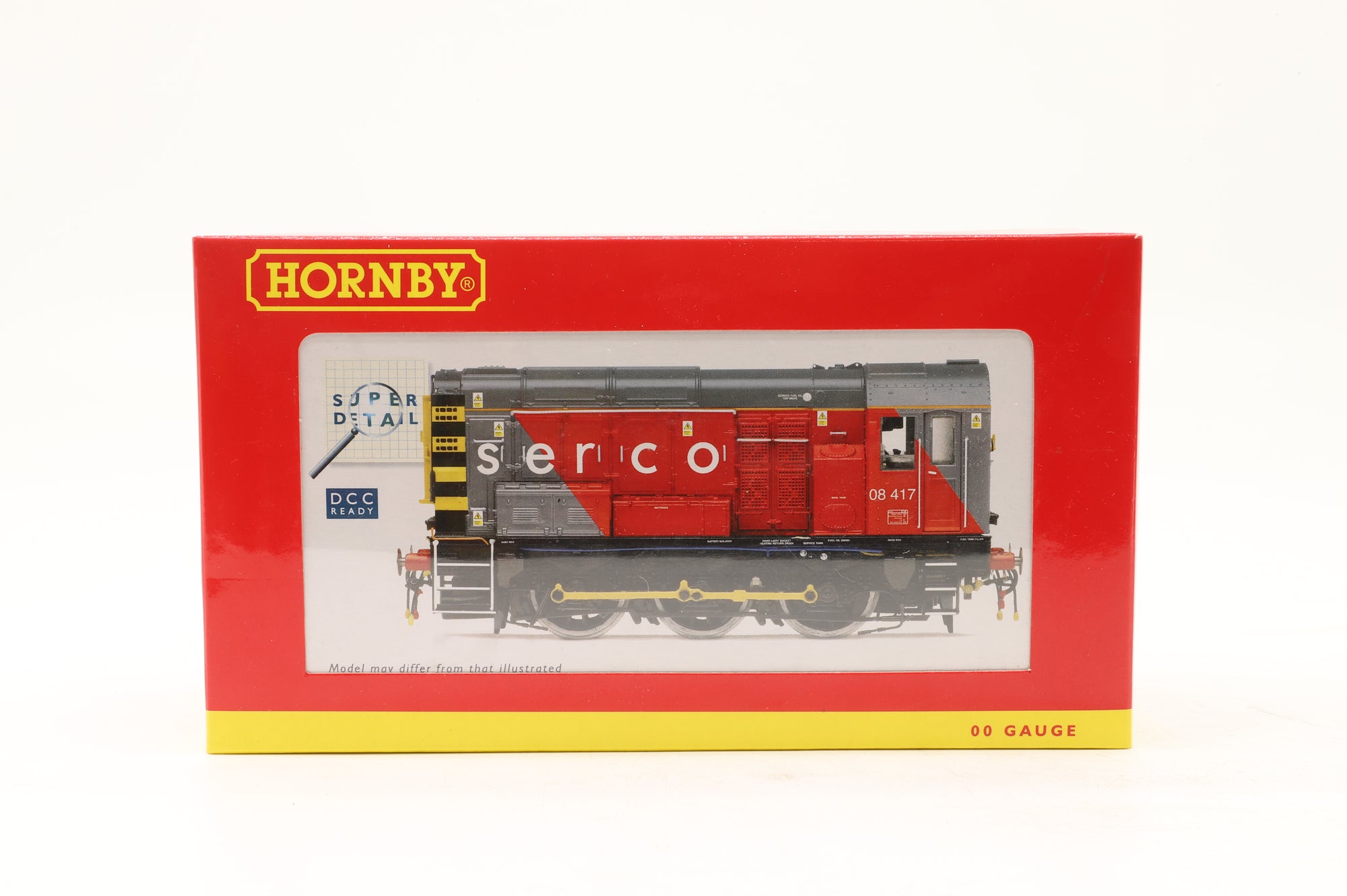 Hornby OO R3049 Class 08 '08417' Diesel Locomotive Serco