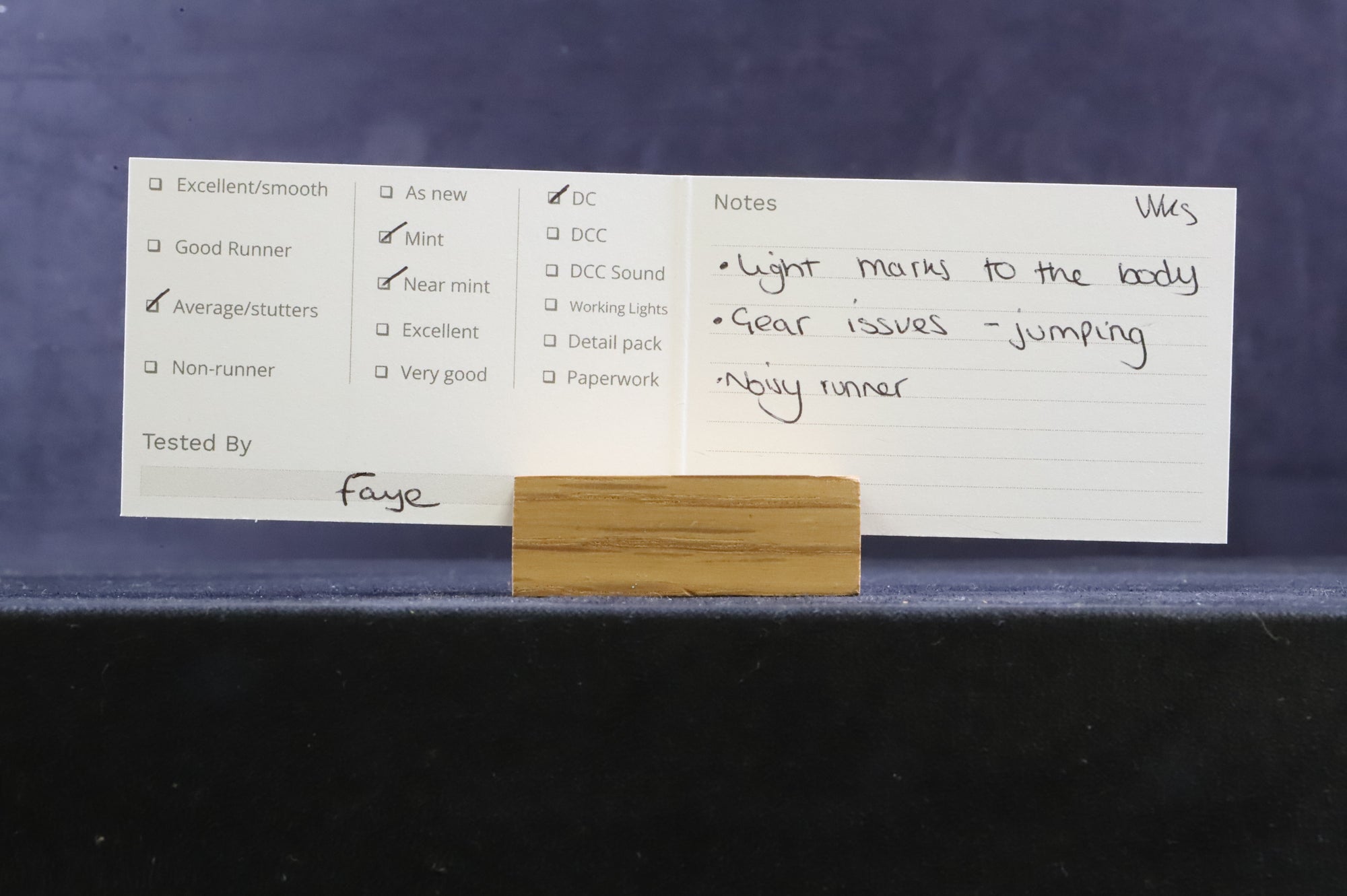 WORKSHOP Bachmann OO 31-054 J72 Tank 2313 in Lined LNER Black