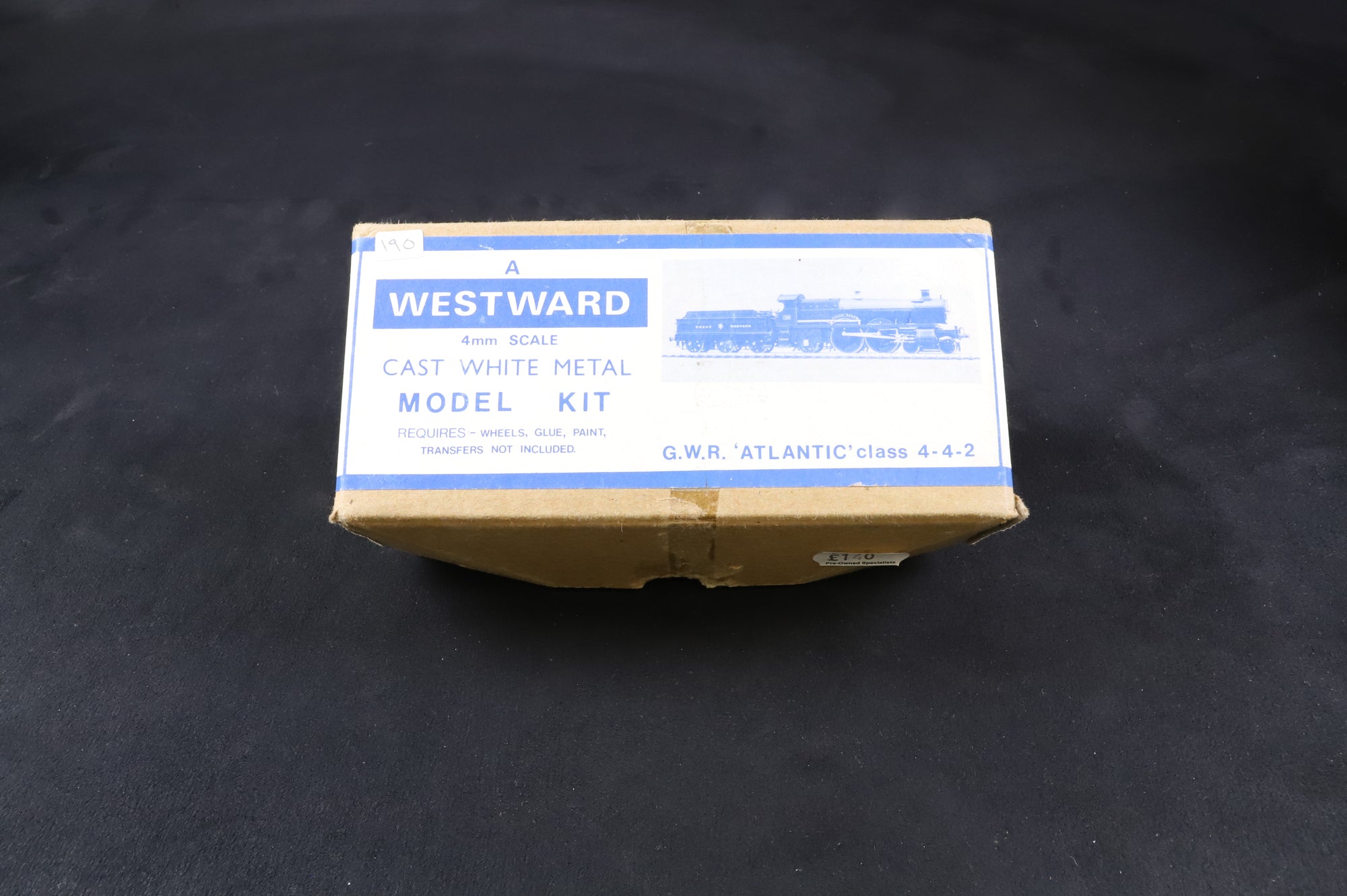 Westward OO GWR Atlantic 4-4-2 Class Cast White Metal Kit