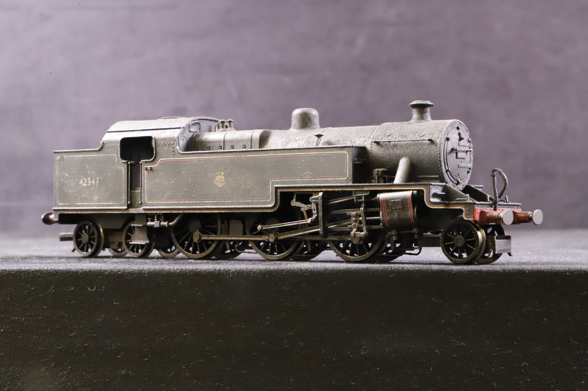 WORKSHOP Hornby OO R2223 Class 4P 2-6-4T '42347' BR Lined Black E/C Weathered