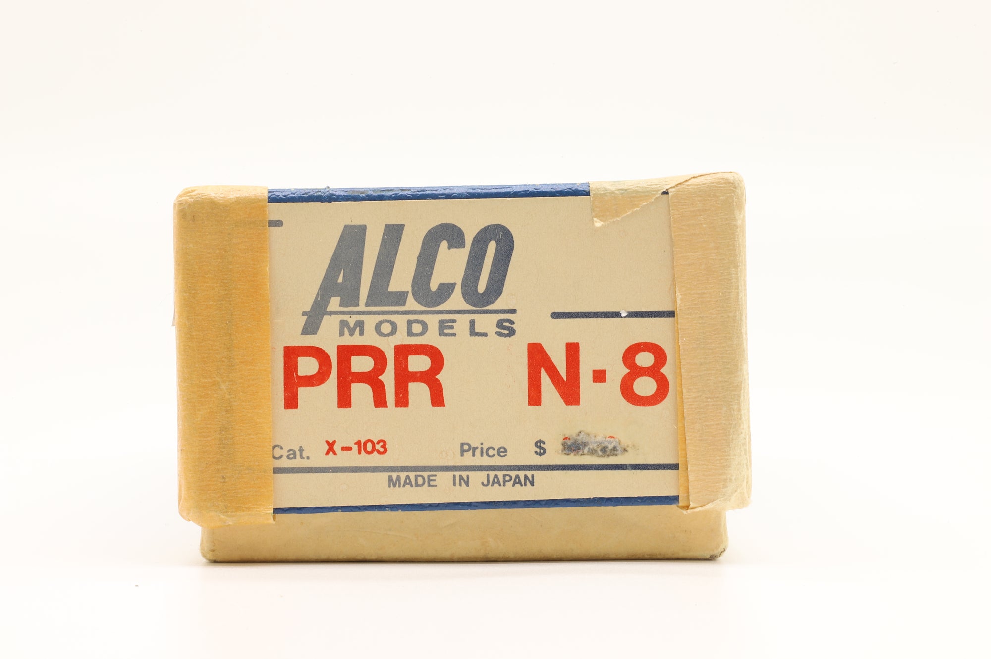 Alco Models HO Brass PRR N-8 '478178' Central Region, Weathered