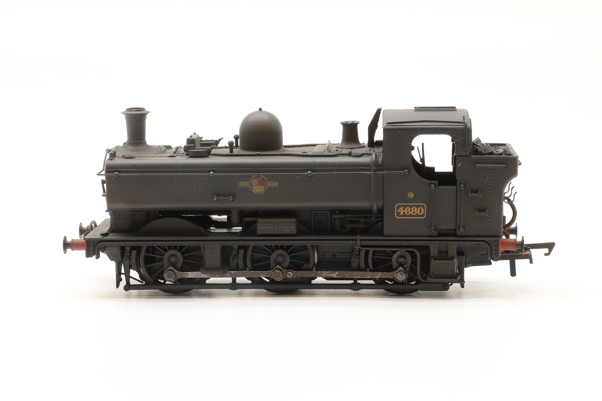 Bachmann OO Class 8750 '4680' BR Black Late Crest Weathered DCC Fitted