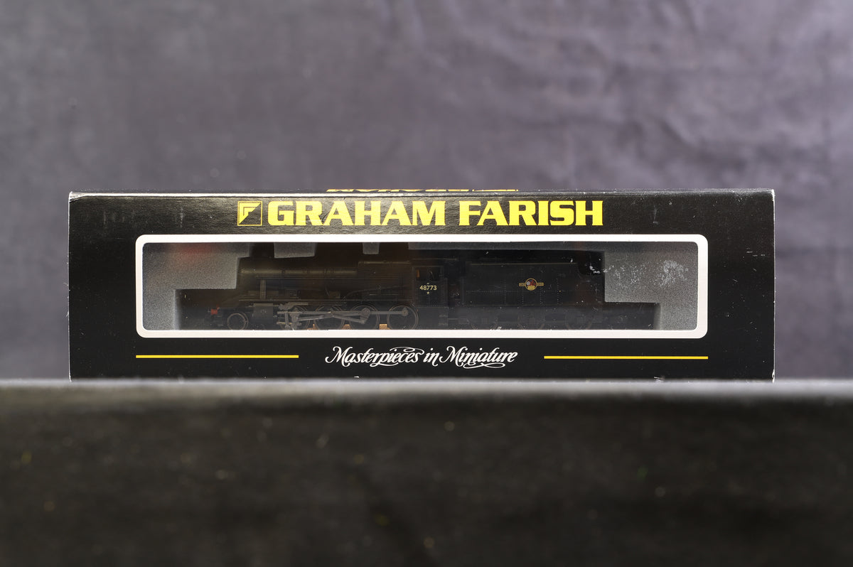 Graham Farish N 372-153 8F &#39;48773&#39; BR Black L/Crest 40 Yrs of Steam