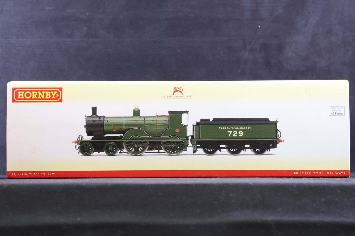 Hornby OO R2711X SR Green 4-4-0 Class T9 &#39;729&#39;, DCC Fitted