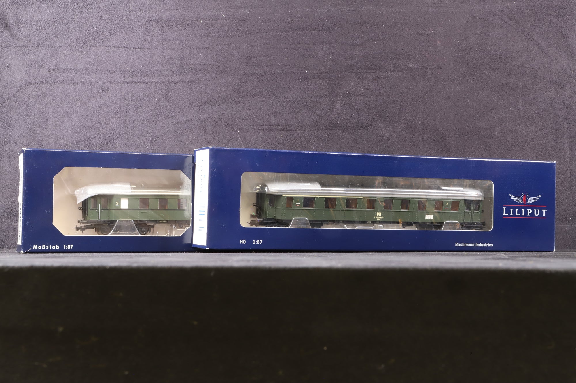 Liliput HO Rake Of 2 DB/ DR Coches Inc .L328792 & L328601