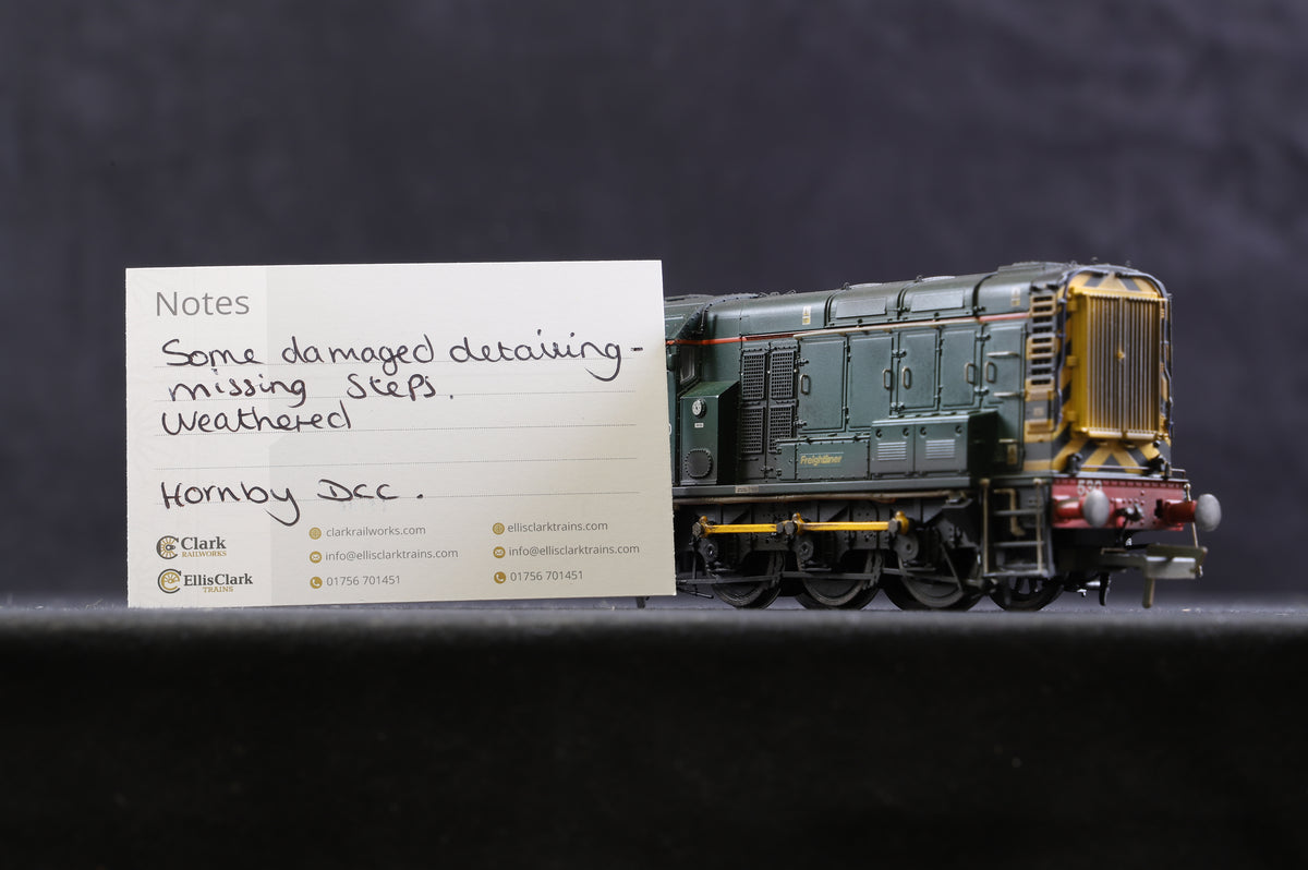 Hornby OO R2592 Class 08 Shunter Freightliner Green &#39;08530&#39;, DCC