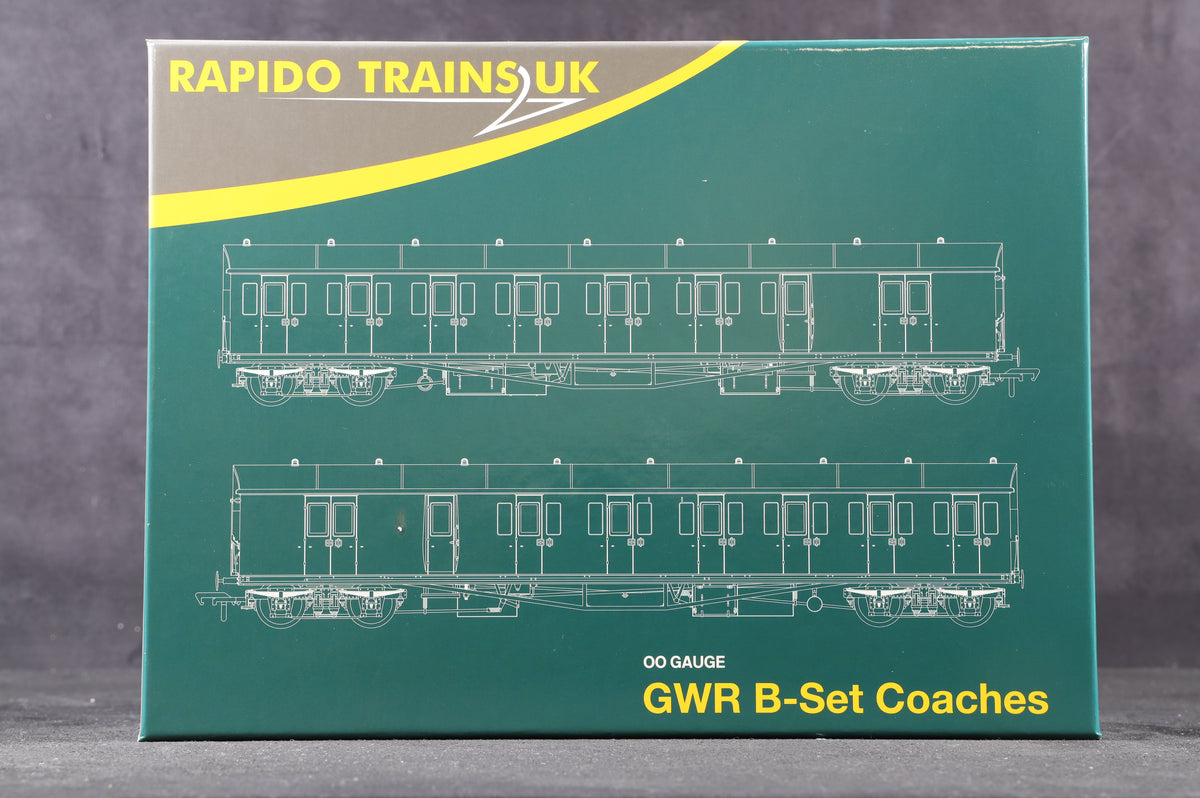 Rapido OO 946002 DIA E140 B Set GWR Inter-Way Livery &#39;No.6523 &amp; 6524&#39;