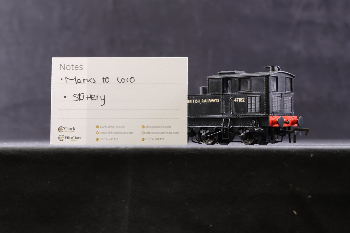 Model Rail OO MR-015 Sentinel British Railways Unlined Black &#39;47182&#39;