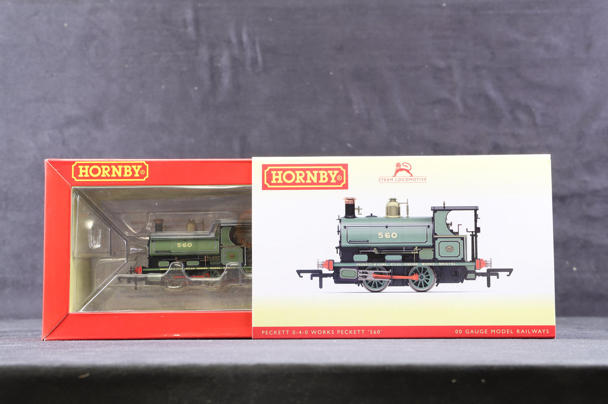 Hornby OO R3615 Peckett W4 0-4-0 Works Peckett &#39;560&#39;