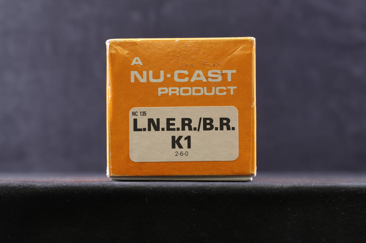 Nu-cast OO 135 2-6-0 LNER/ BR K1