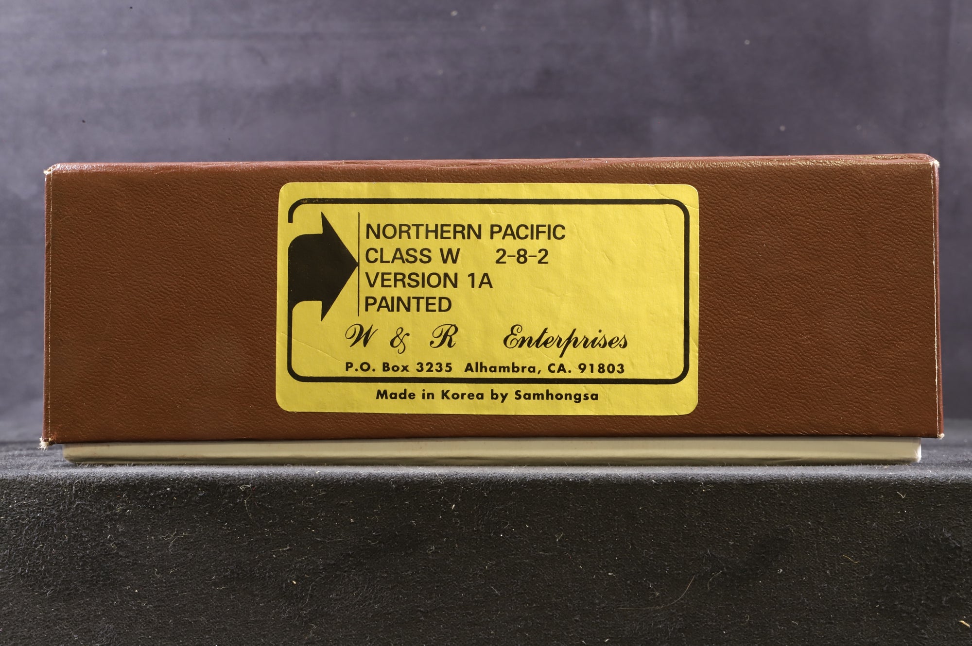 W&R Enterprises HO Brass Northern Pacific Class W 2-8-2 Version 1A '1597' Steam Locomotive