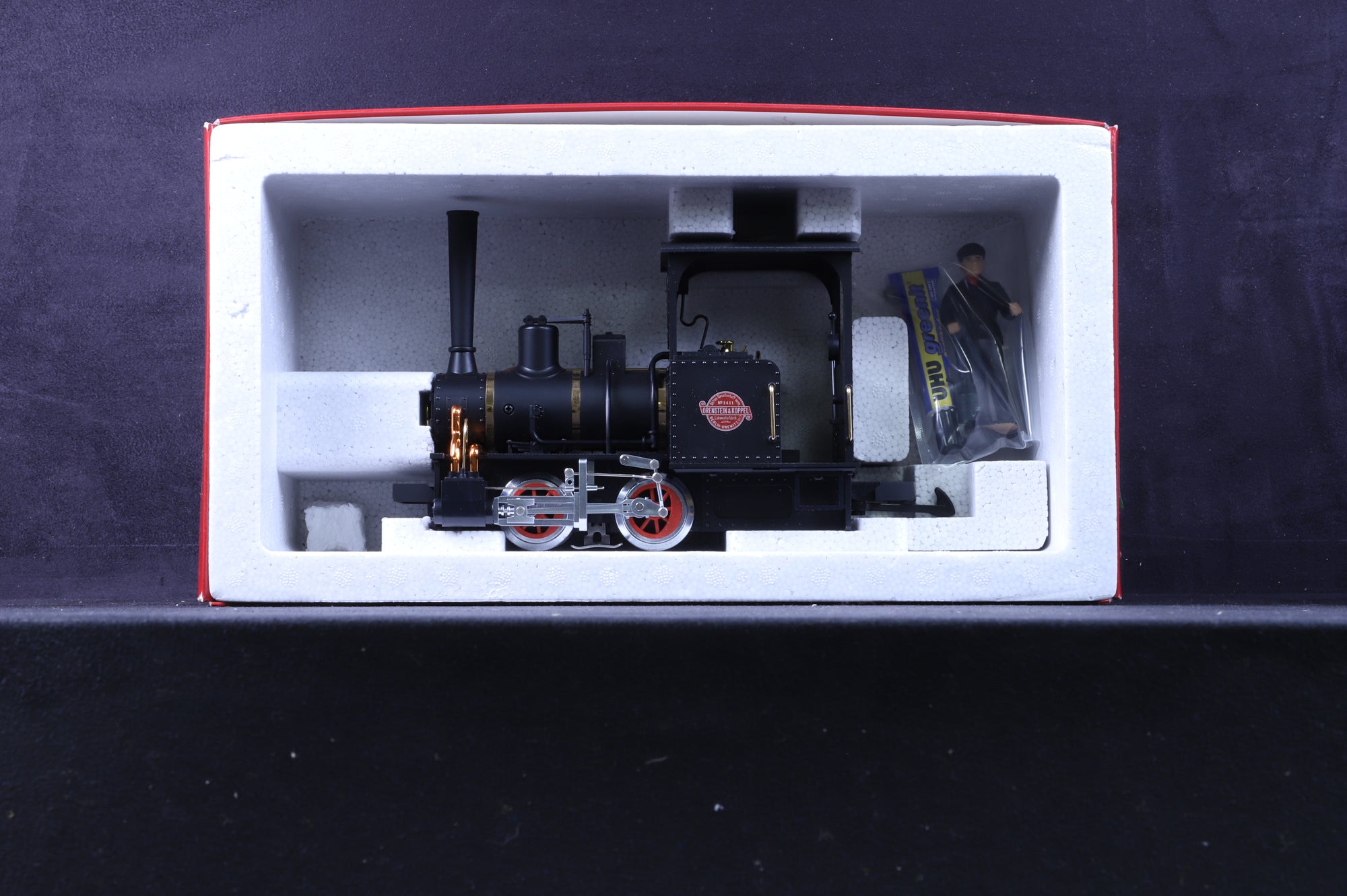 LGB G Scale 20140 Fieldbahn Tank Engine 1411 in KOF Black