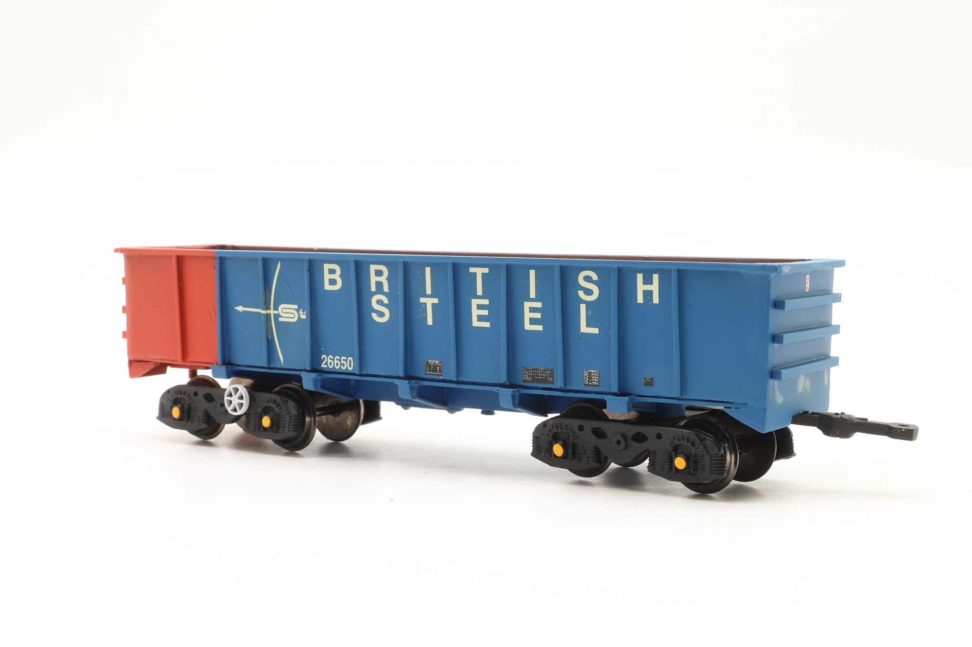 Kit-Built OO Rake of 18 JNA Wagons in British Steel Livery