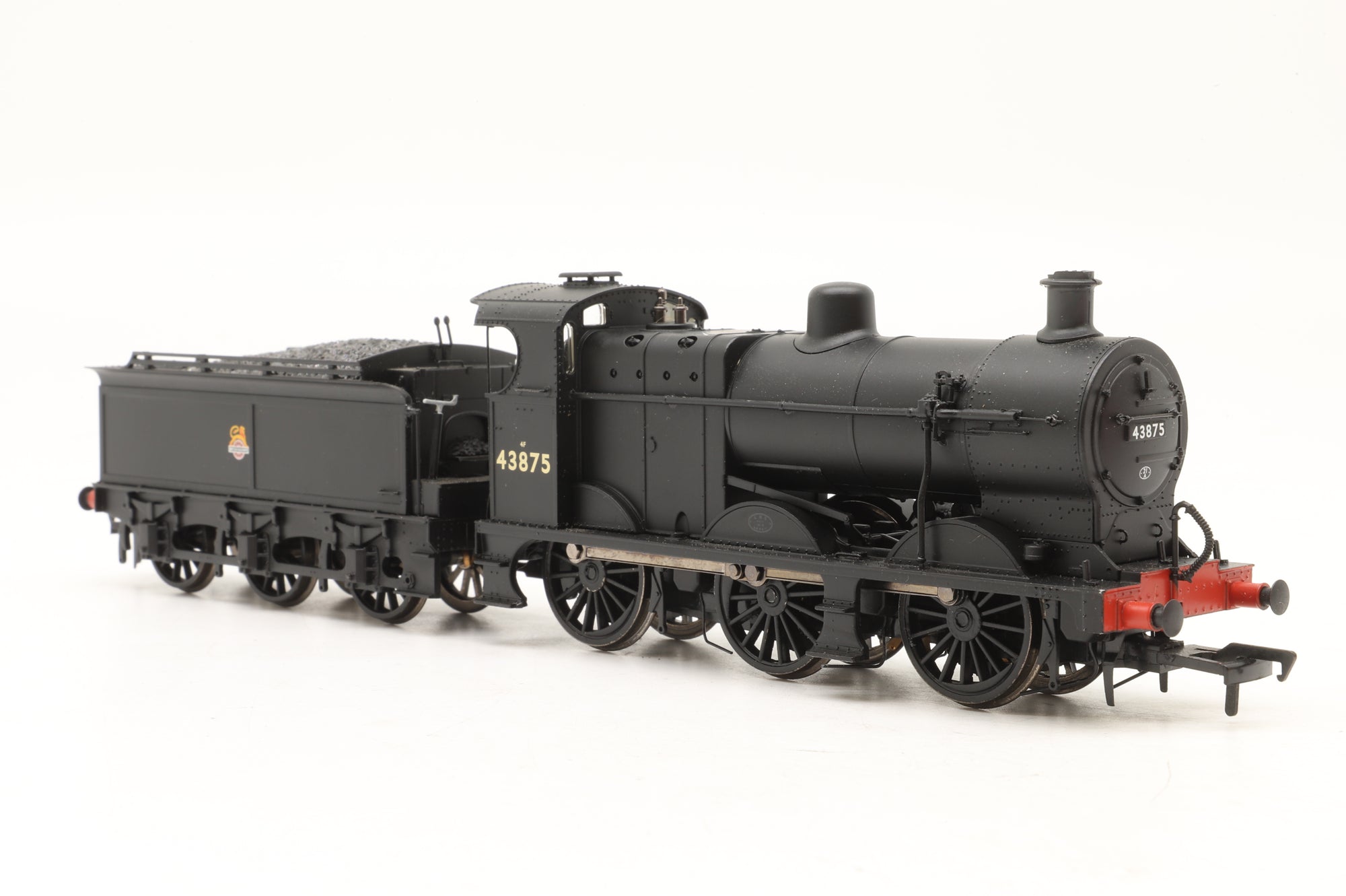Bachmann OO 31-881 Class 4F No. 43875 BR Black Early Crest DCC Fitted