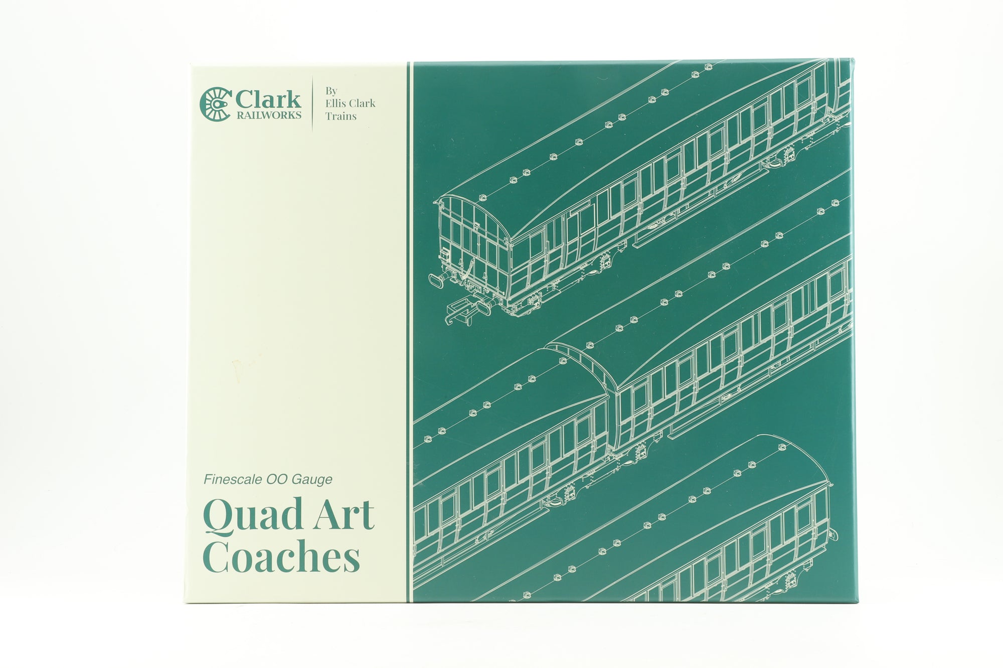 Clark Railworks OO C2002A Quad Art Set No. 84S BR Crimson