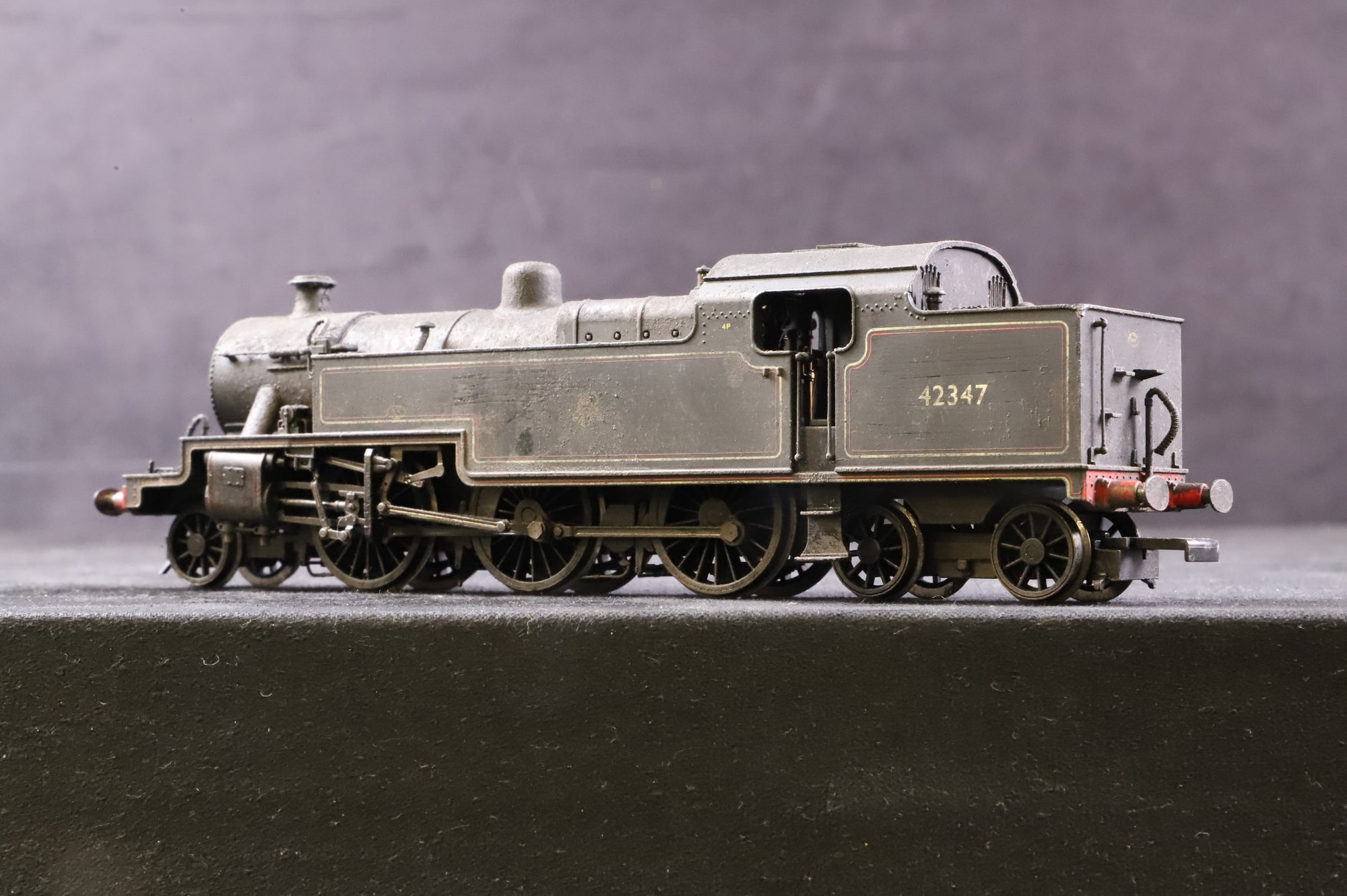 WORKSHOP Hornby OO R2223 Class 4P 2-6-4T '42347' BR Lined Black E/C Weathered