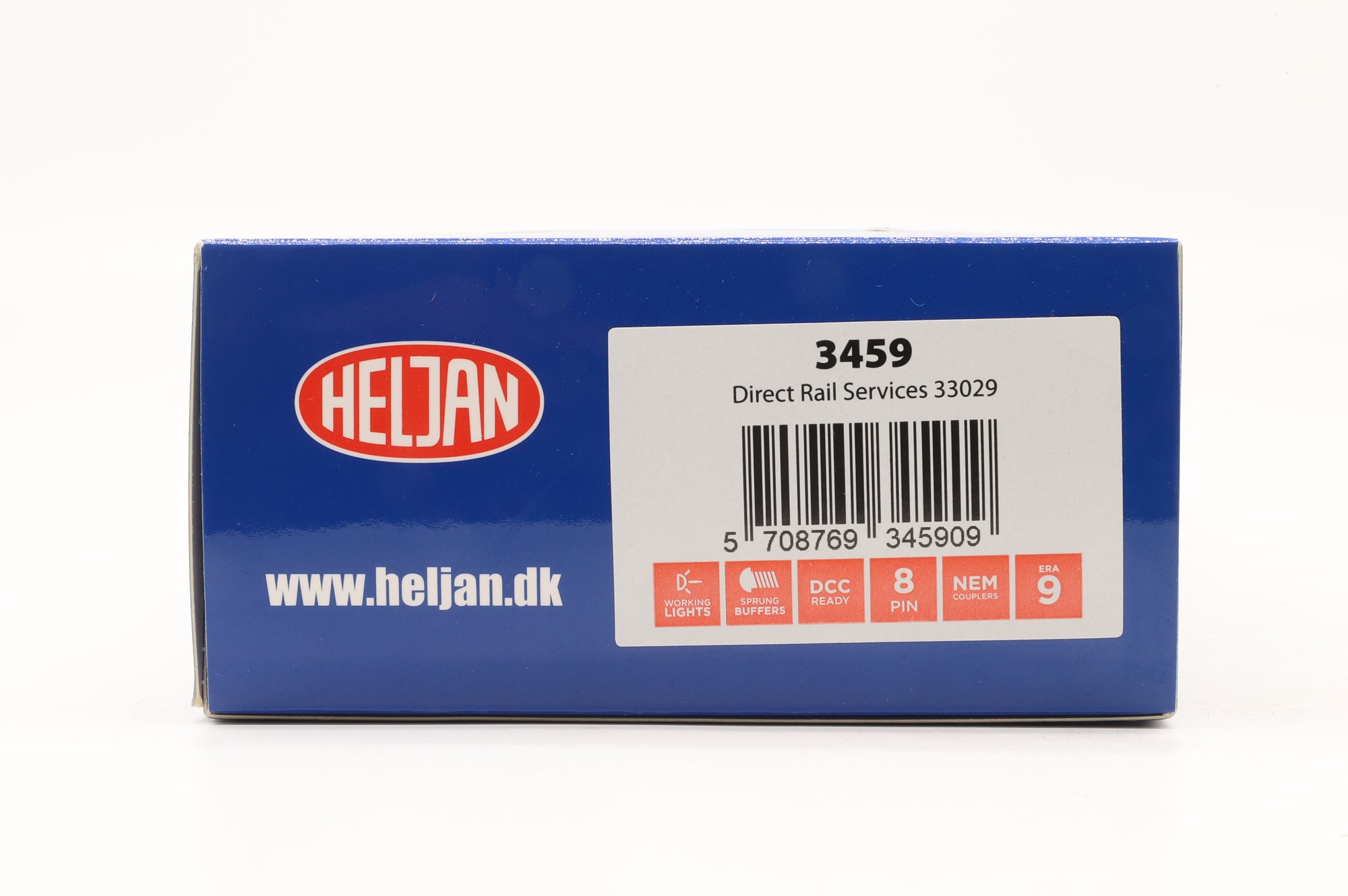 Heljan OO Class 33 33027 in DRS Livery – Weathered & DCC Sound