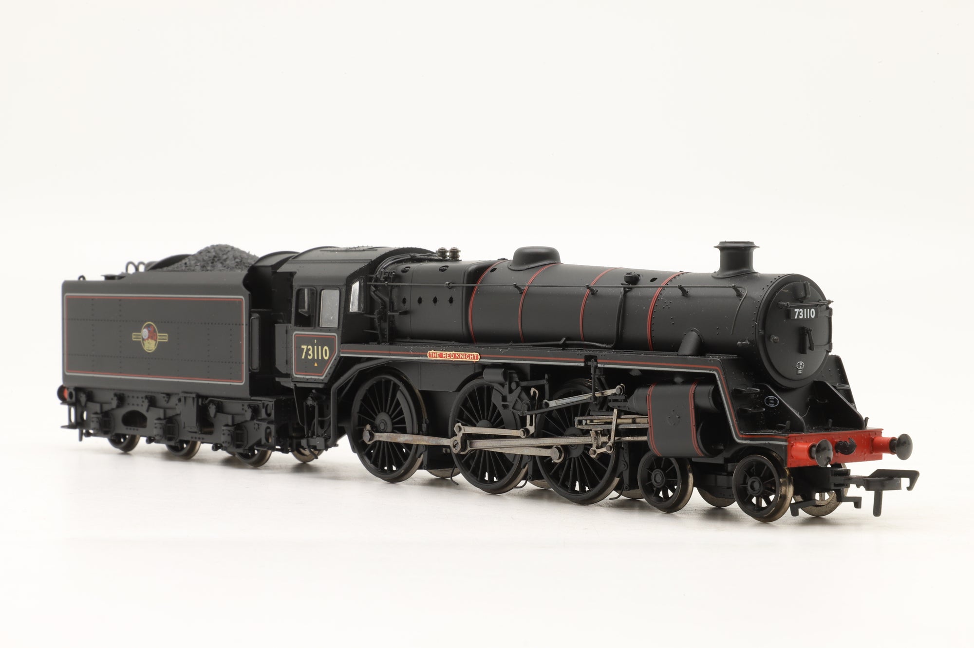 Bachmann OO 32-506 Standard Class 5MT '73110' 'The Red Knight' BR Black L/C BR1F Tender