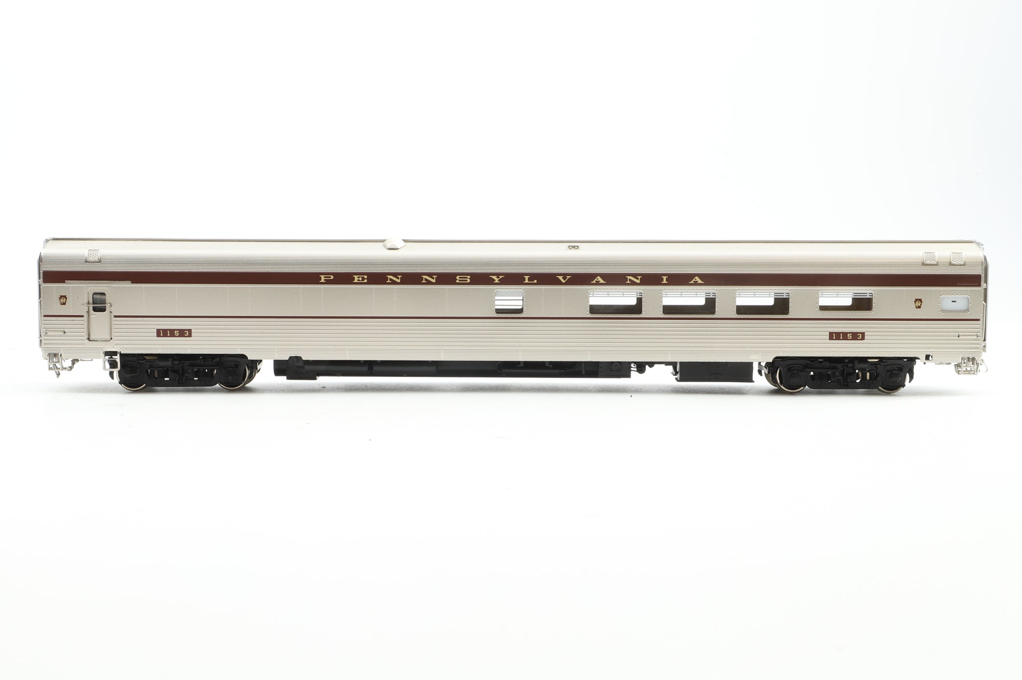 Samhongsa/Challenger Imports HO Brass Rake of 14 Pennsylvania Railroad 'Congressional', C-2A, C-2B & C-F1