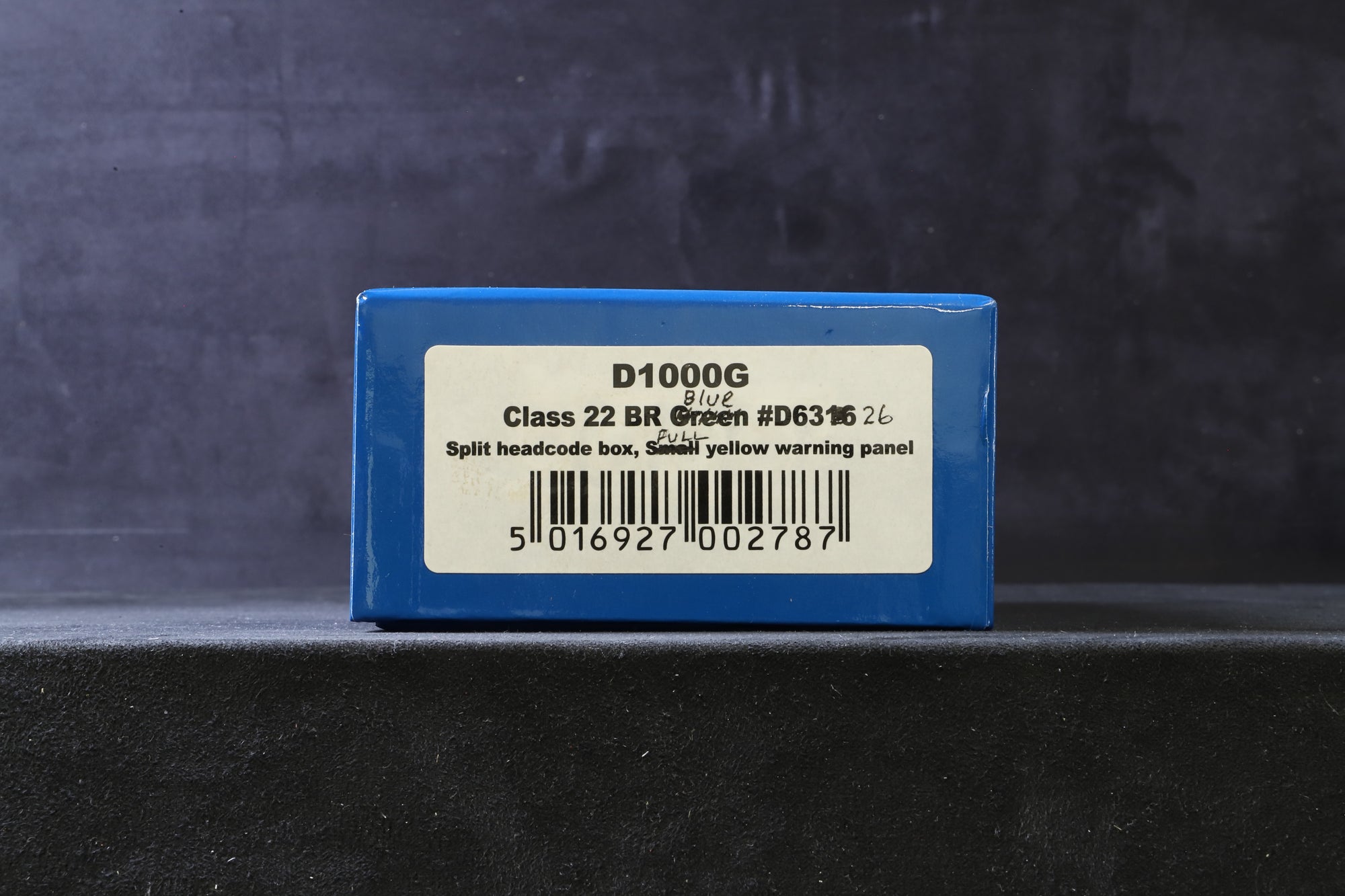 Dapol OO D1000G Class 22 '6326' Split Headcode Box Full Yellow Warning Panel