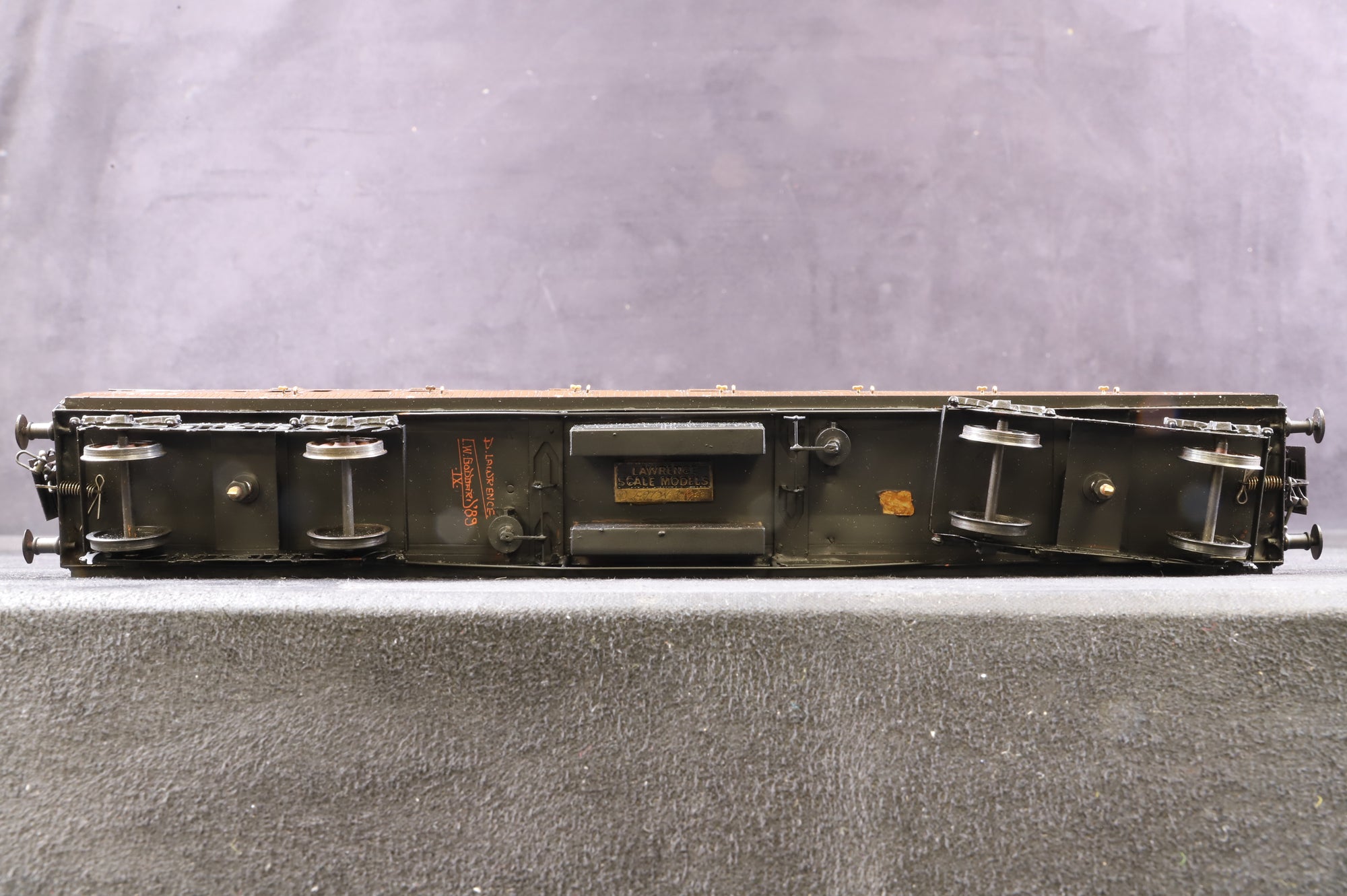Lawrence Scale Models OO Great Central Barham 1st Class Coach Kit Built