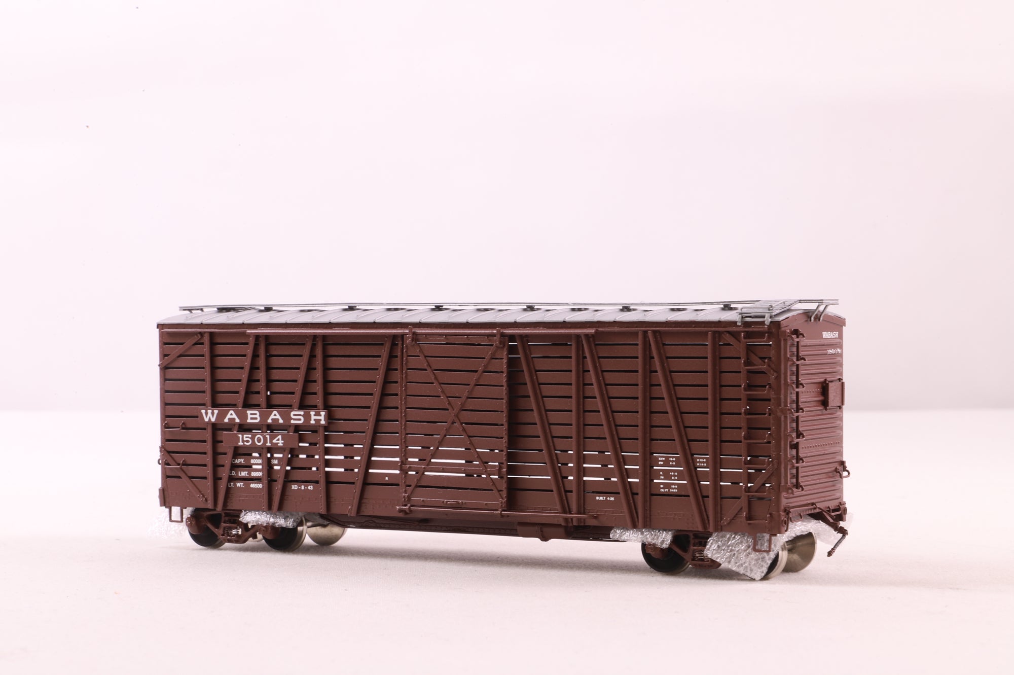 Overland Models HO Brass OMI-3264 Wabash Stock Car '15014'