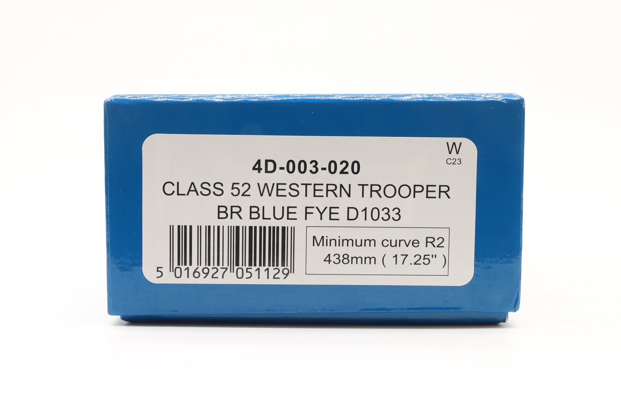 Dapol OO 4D-003-020 Class 52 'Western Trooper' 'D1033' BR Blue FYE