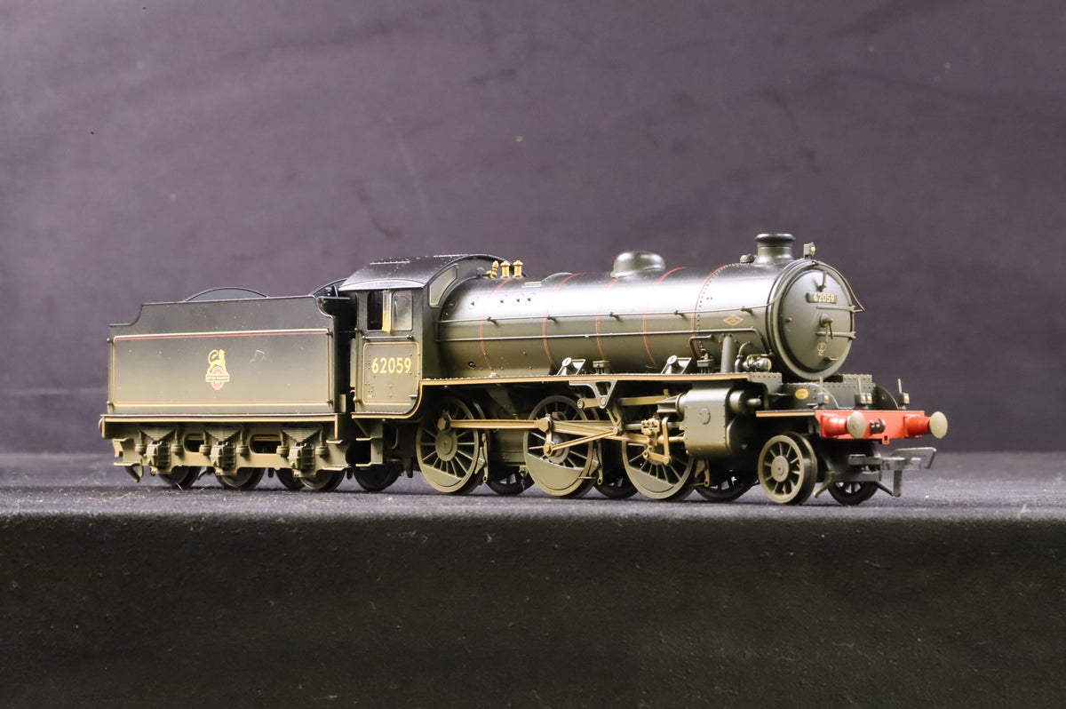 Hornby OO R3305 Class K1 62059 in Lined BR Black w/ Early Crests - Weathered