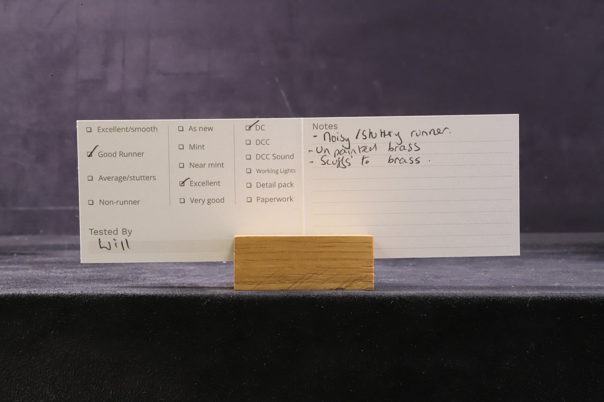 Sunset Models HO F-1 2-8-0 Great Northern Steam Locomotive Unpainted Brass