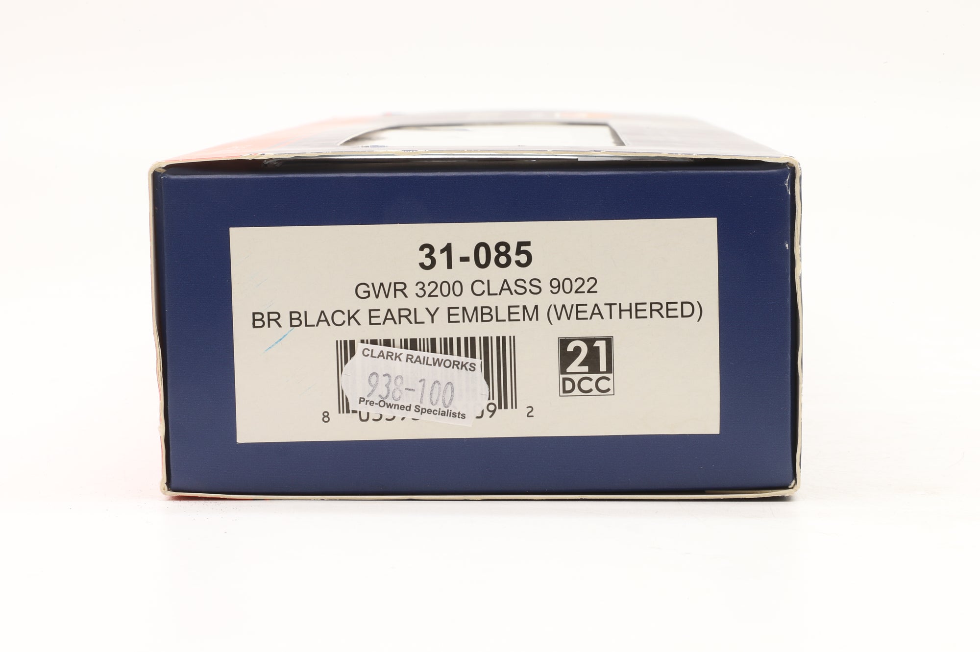 Bachmann OO 31-085 GWR 3200 Class '9022' BR Black E/C Weathered
