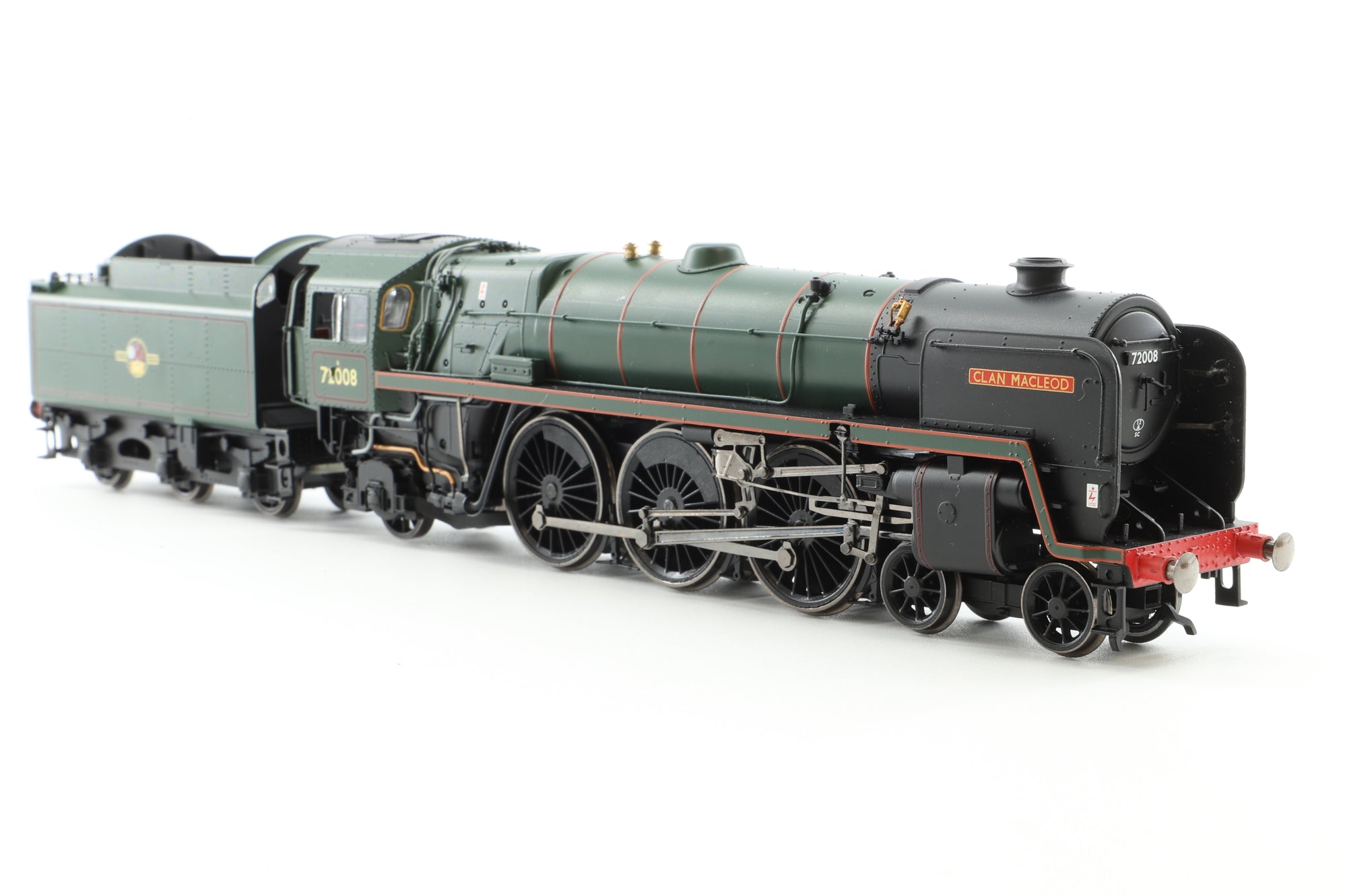 Hornby OO R2847X Standard Class '72008' 'Clan Macleod' BR Lined Green L/C DCC Fitted