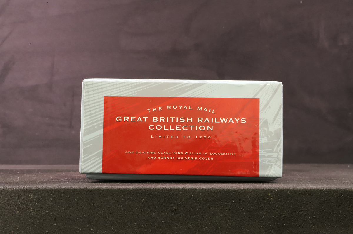 Hornby OO R3074 GWR 4-6-0 King Class &#39;King William IV&#39; Royal Mail Great British Railways Ltd Ed.256/1200