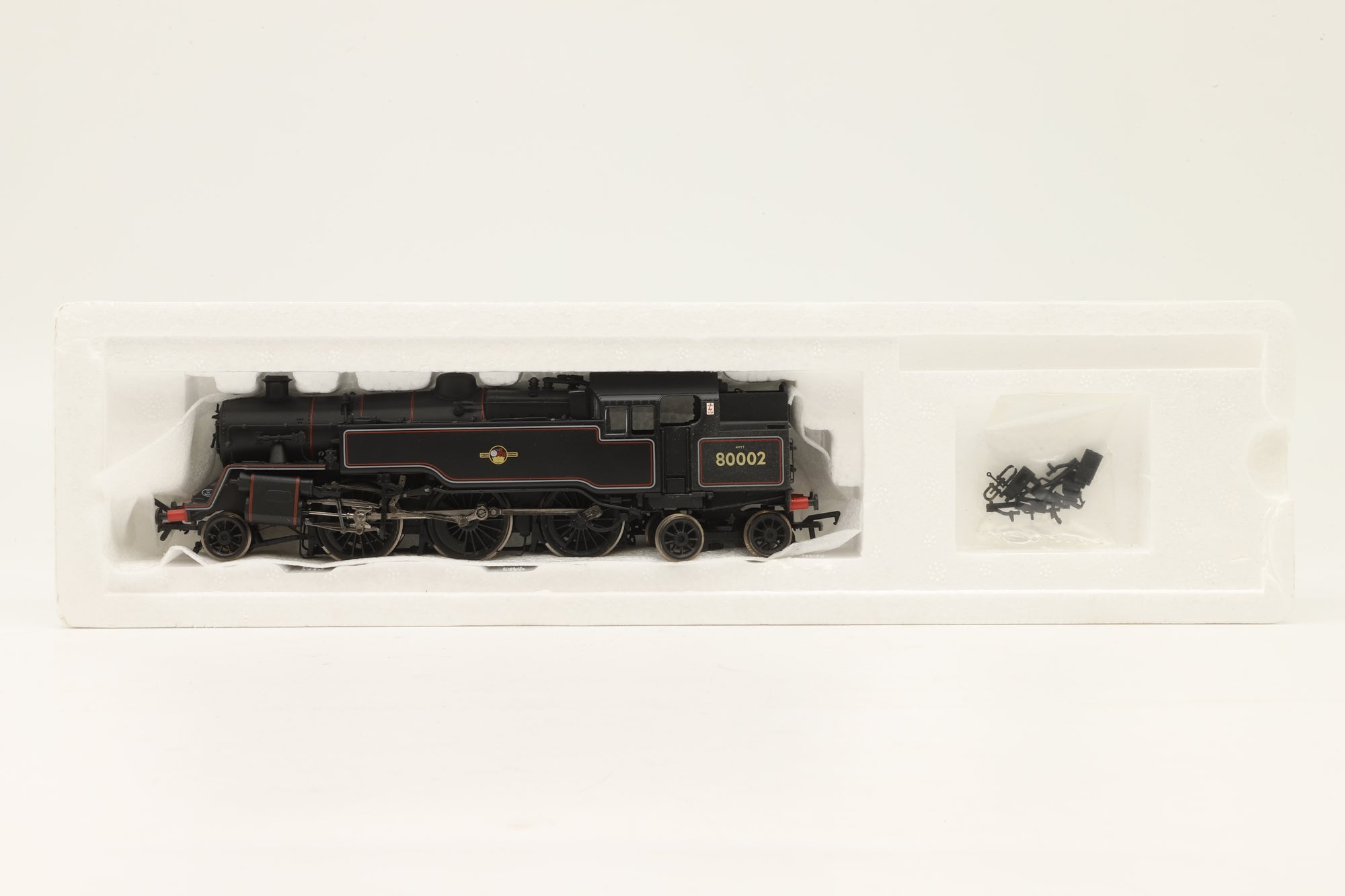 Bachmann OO 32-354 Standard Class 4MT Tank '80002' BR Lined Black L/C