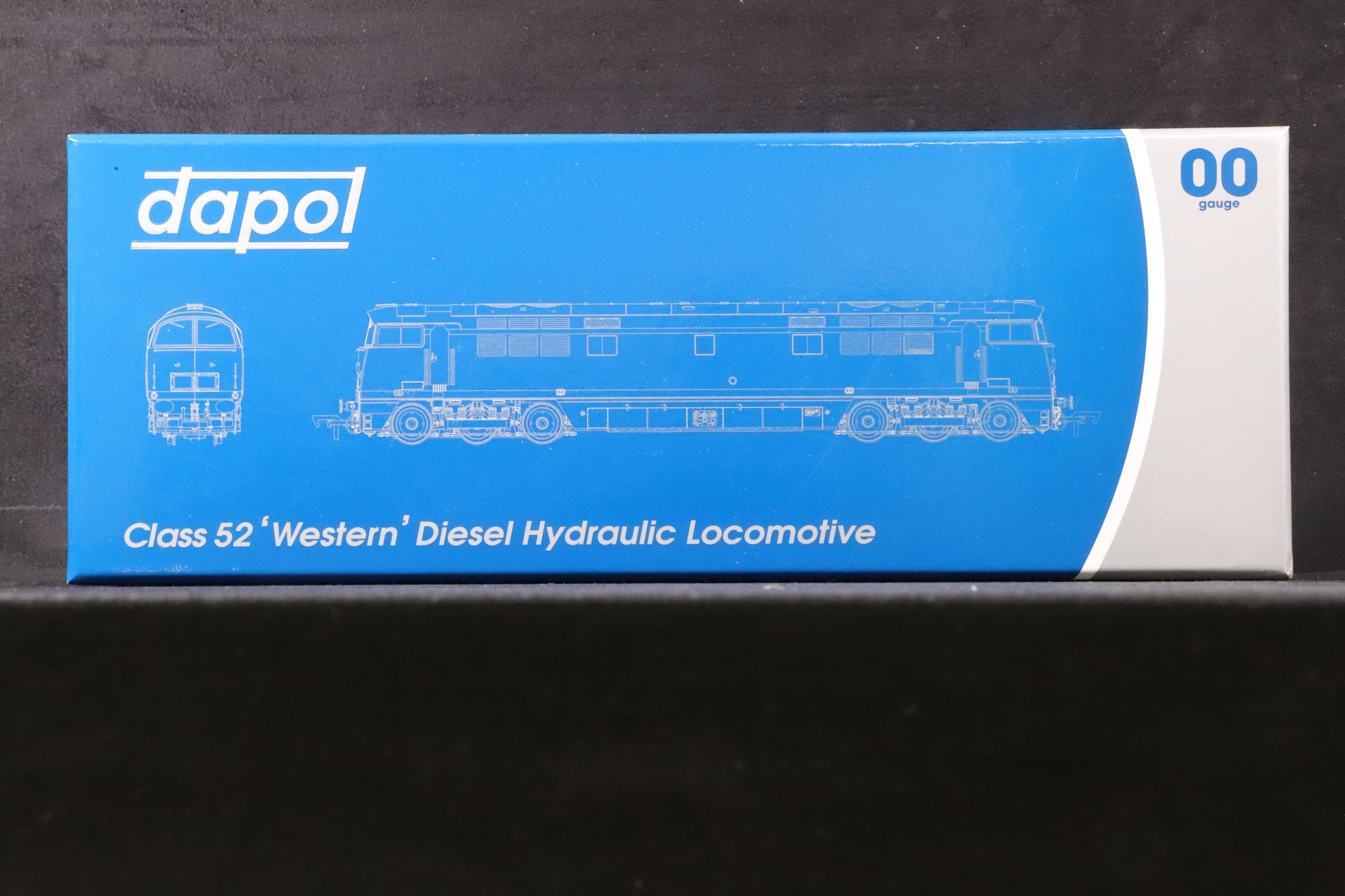 Dapol OO 4D-003-004 Class 52 'D1058' 'Western Nobleman' BR Blue Full Yellow Ends