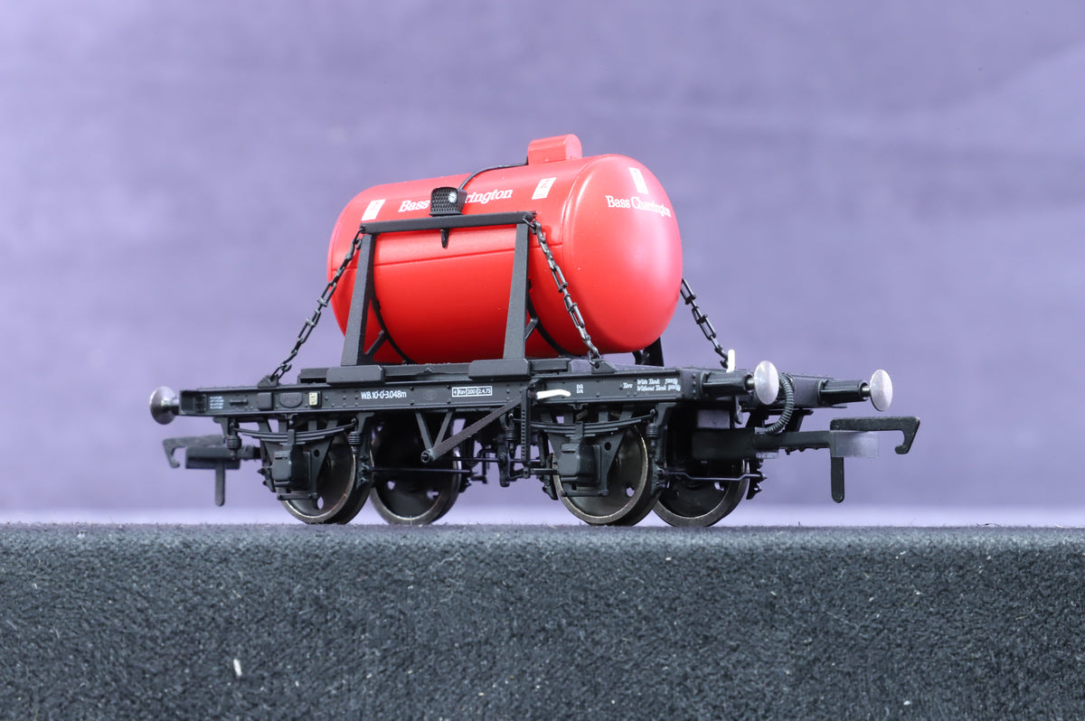 Clark Railworks OO Gauge C3023 Demountable Tank Wagon &#39;B749028&#39;, Bass Charrington
