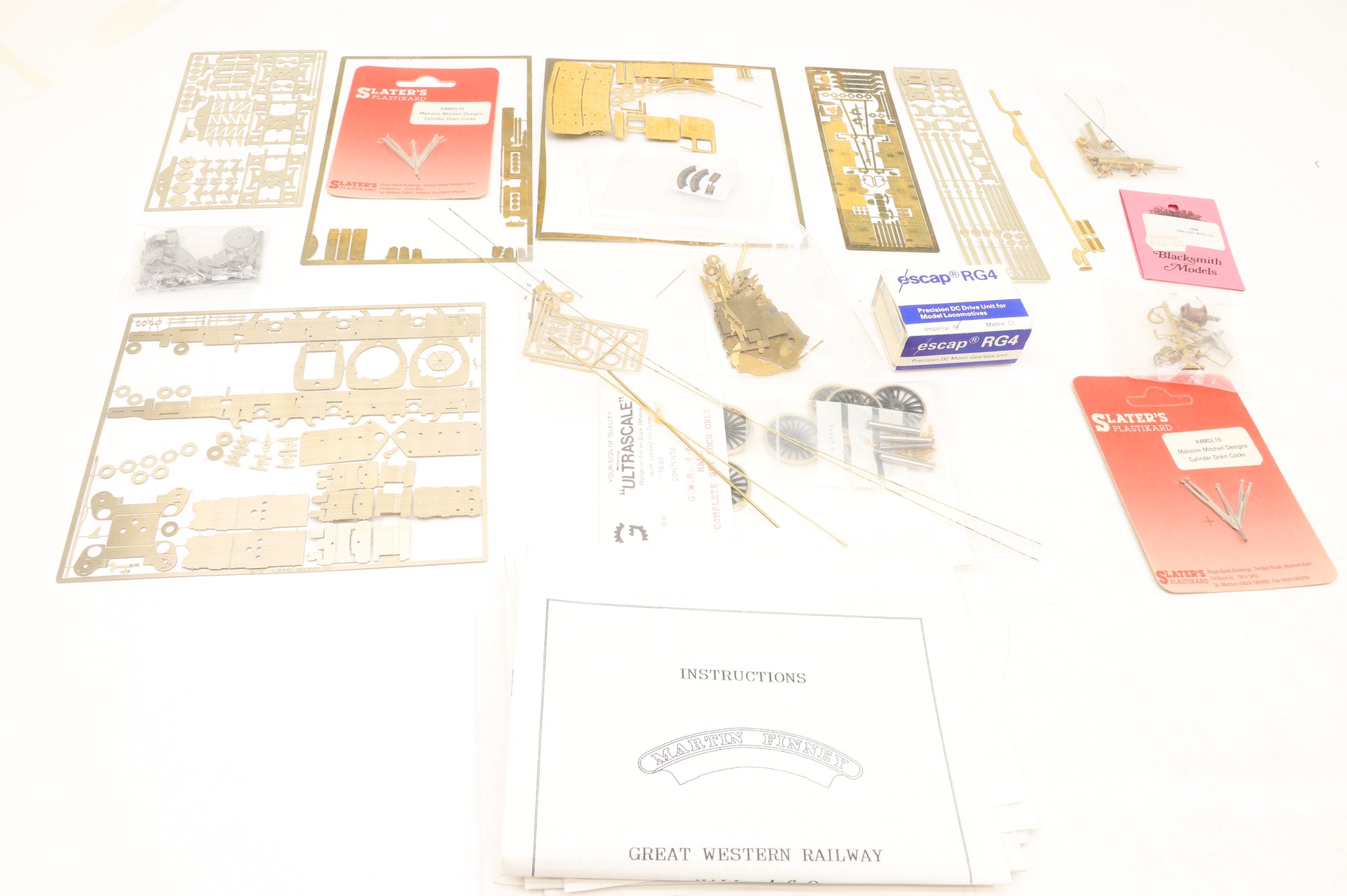 Martin Finney OO/P4/EM GWR Hall Class 4-6-0 Unstarted Kit