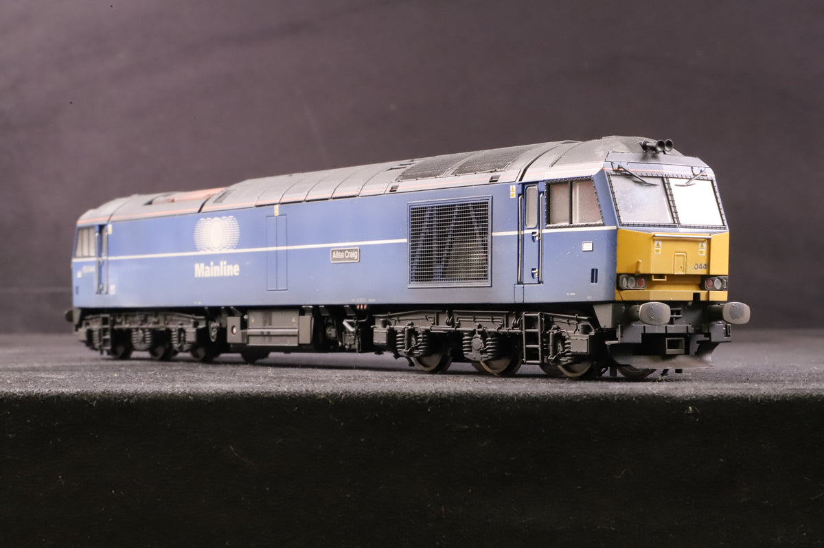 Hornby OO R2490 Class 60 &#39;60044&#39; Diesel Locomotive Mainline Renamed &amp; Weathered