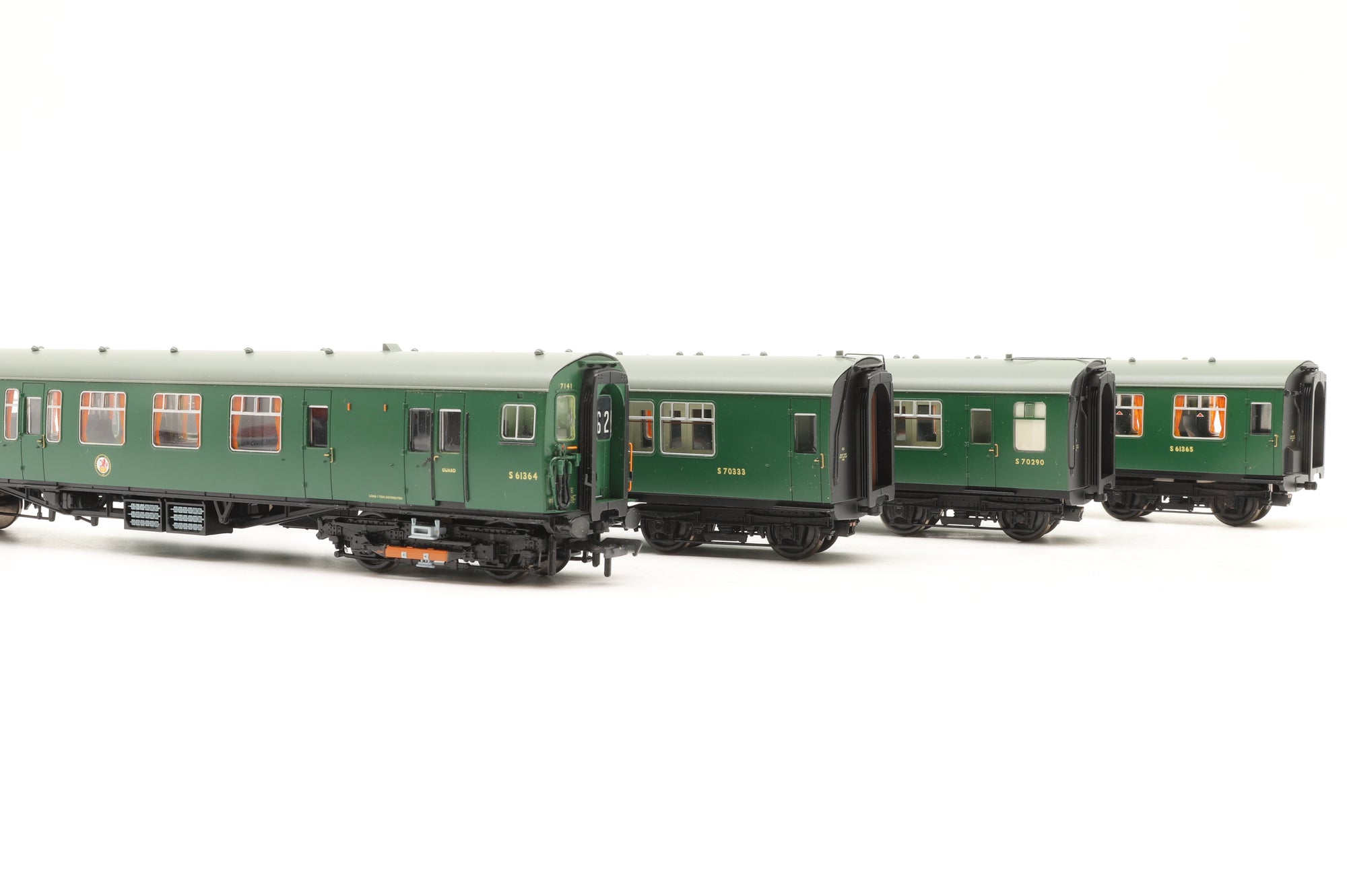 Bachmann OO 31-425A 4CEP EMU 7141 Late SR Multiple Unit Green