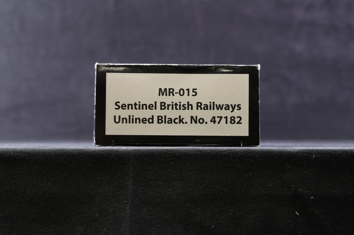 Model Rail OO MR-015 Sentinel British Railways Unlined Black &#39;47182&#39;