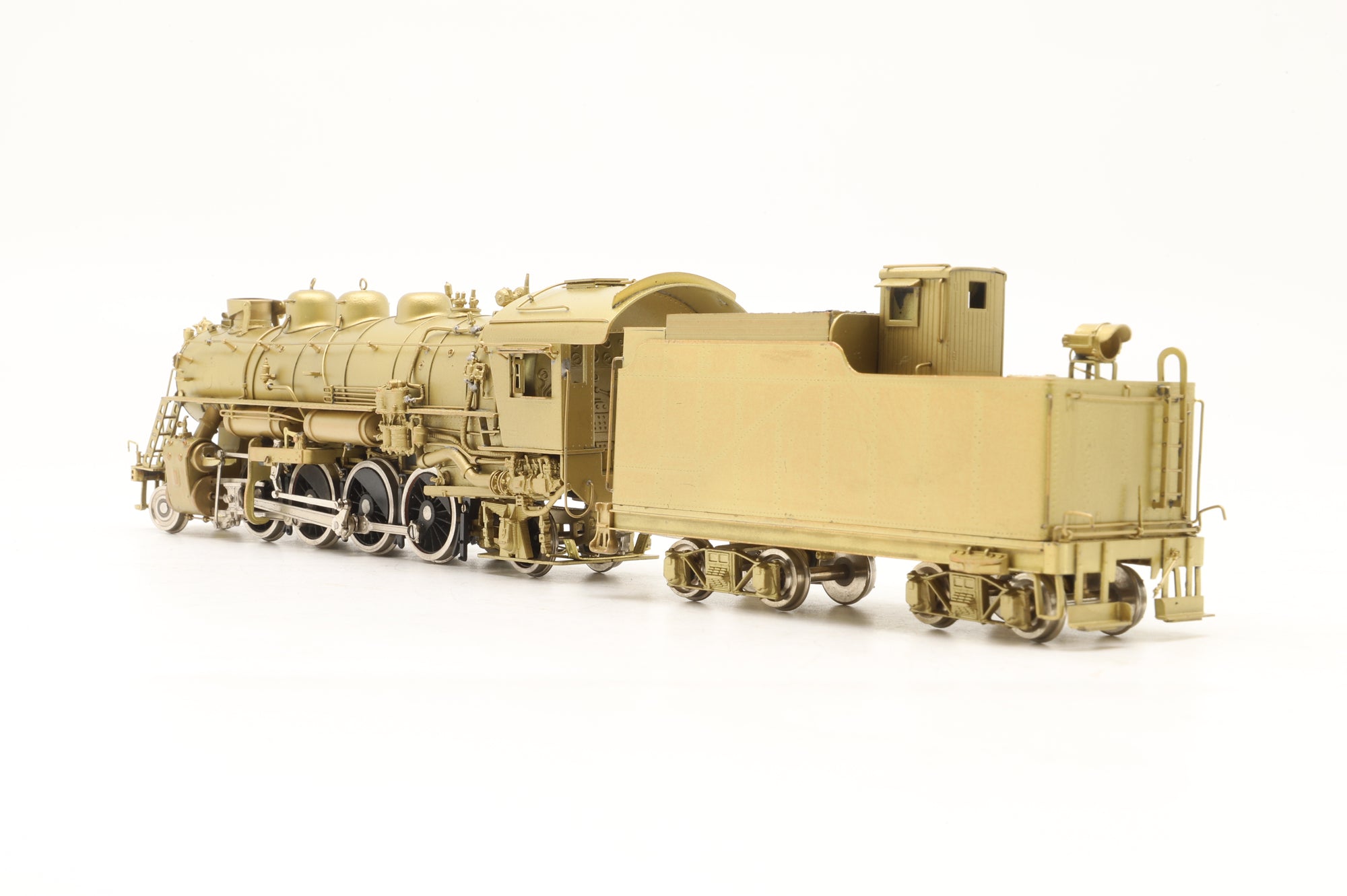 Samhongsa/Key Imports HO Brass K-59 Class 2-8-2 Mikado, Plain Brass