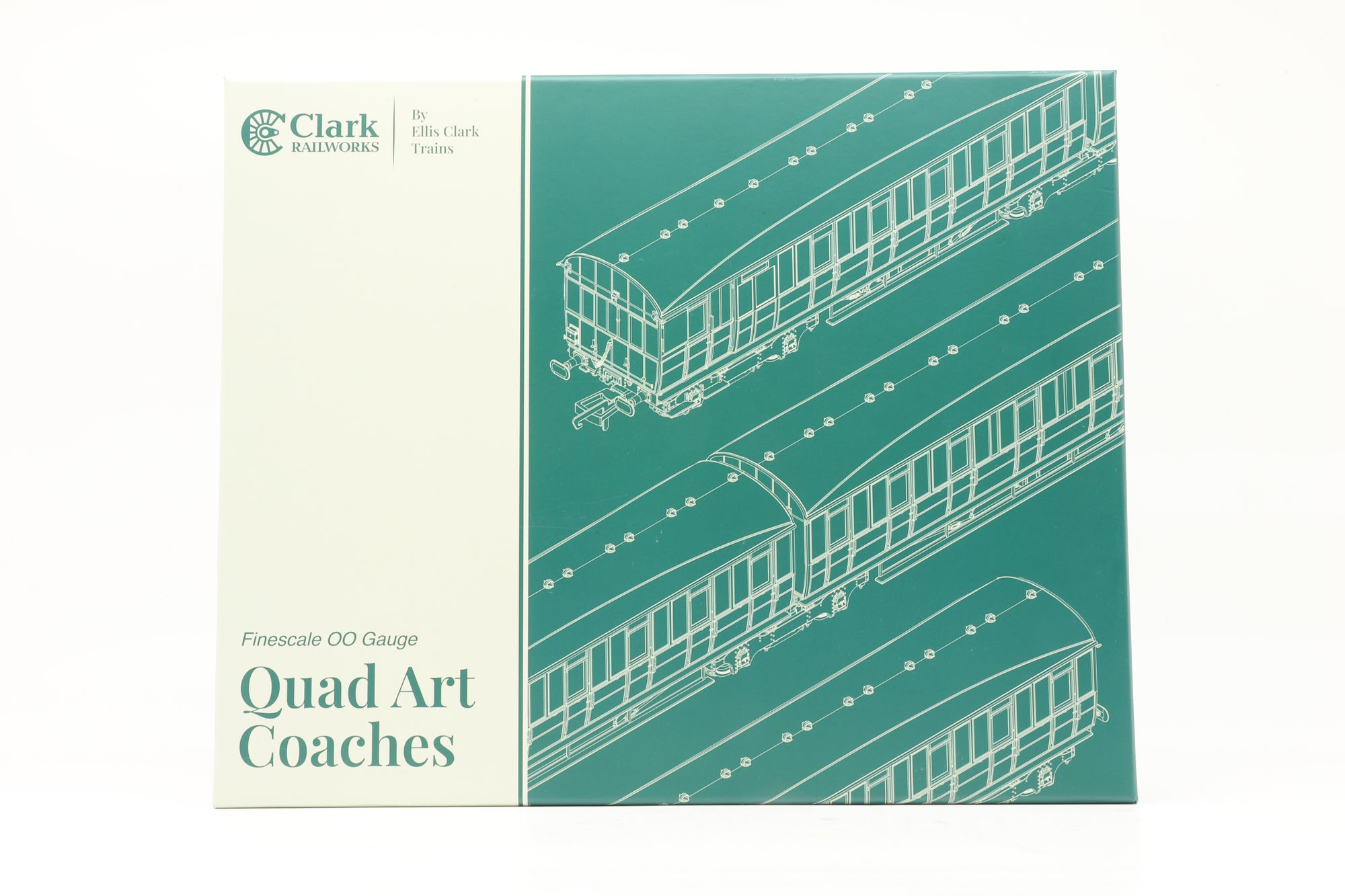 Clark Railworks OO C2000B Quad Art Set No. 90B LNER Teak (Pre-Owned)
