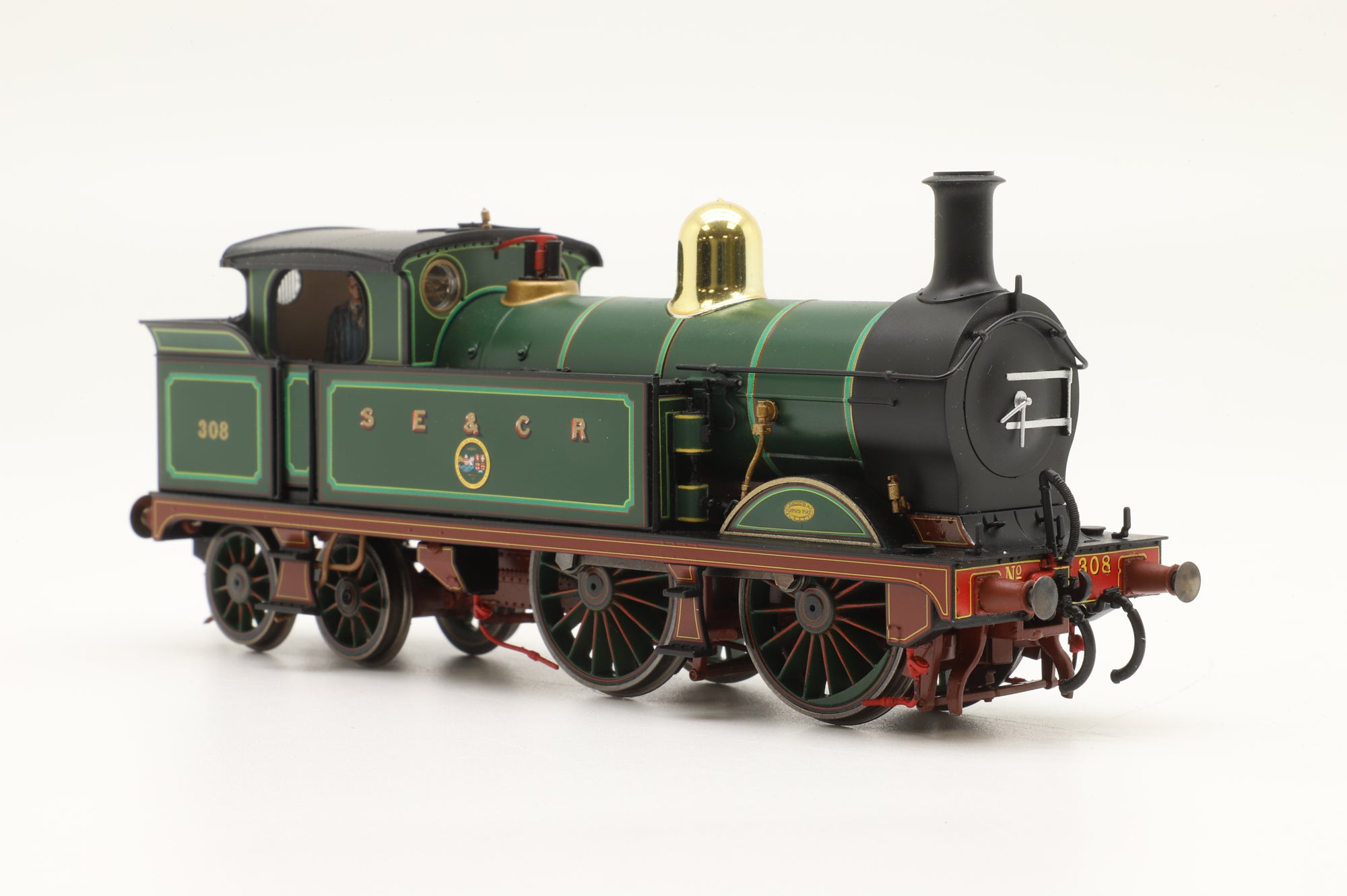 Hornby OO R3538 Wainwright H Class '308' SECR Green DCC Sound