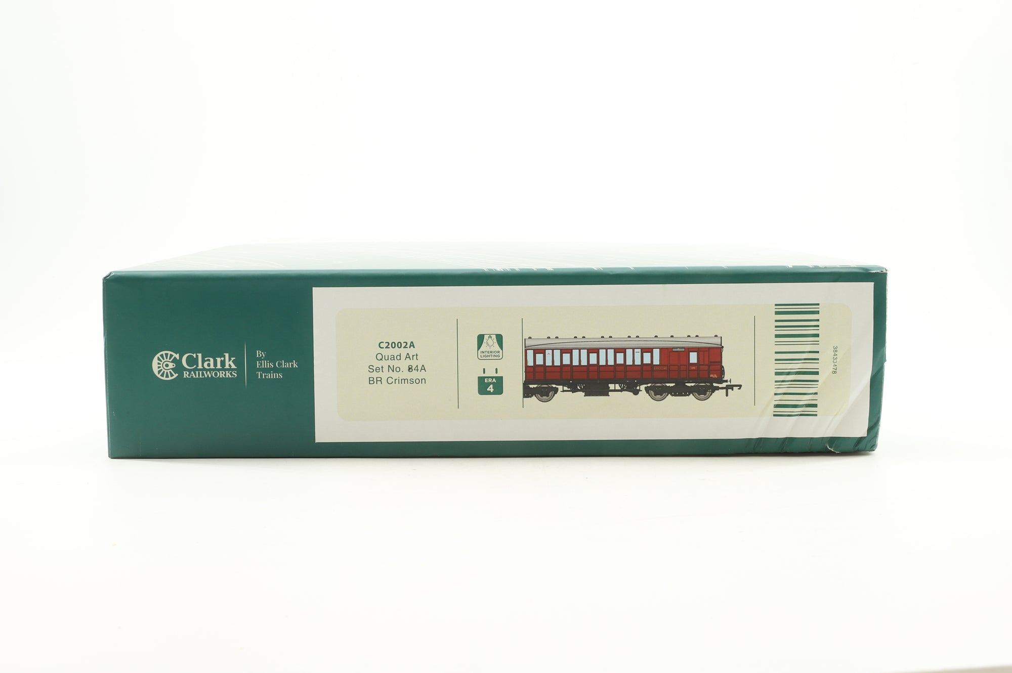 Clark Railworks OO C2002A Quad Art Set No. 84S BR Crimson