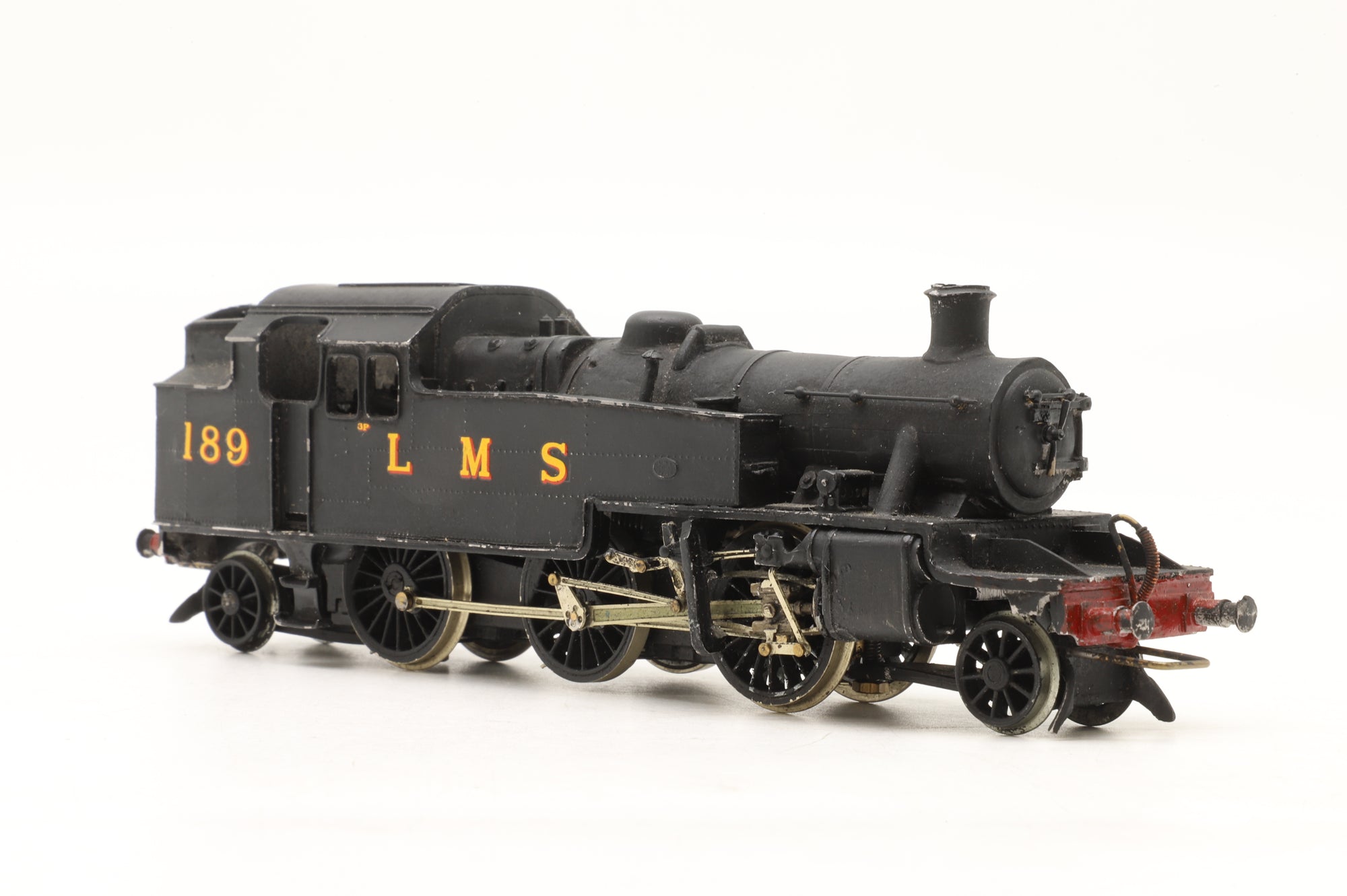 WORKSHOP Nu-Cast Kit Built OO LMS Stanier 2-6-2T '189' Non-Runner